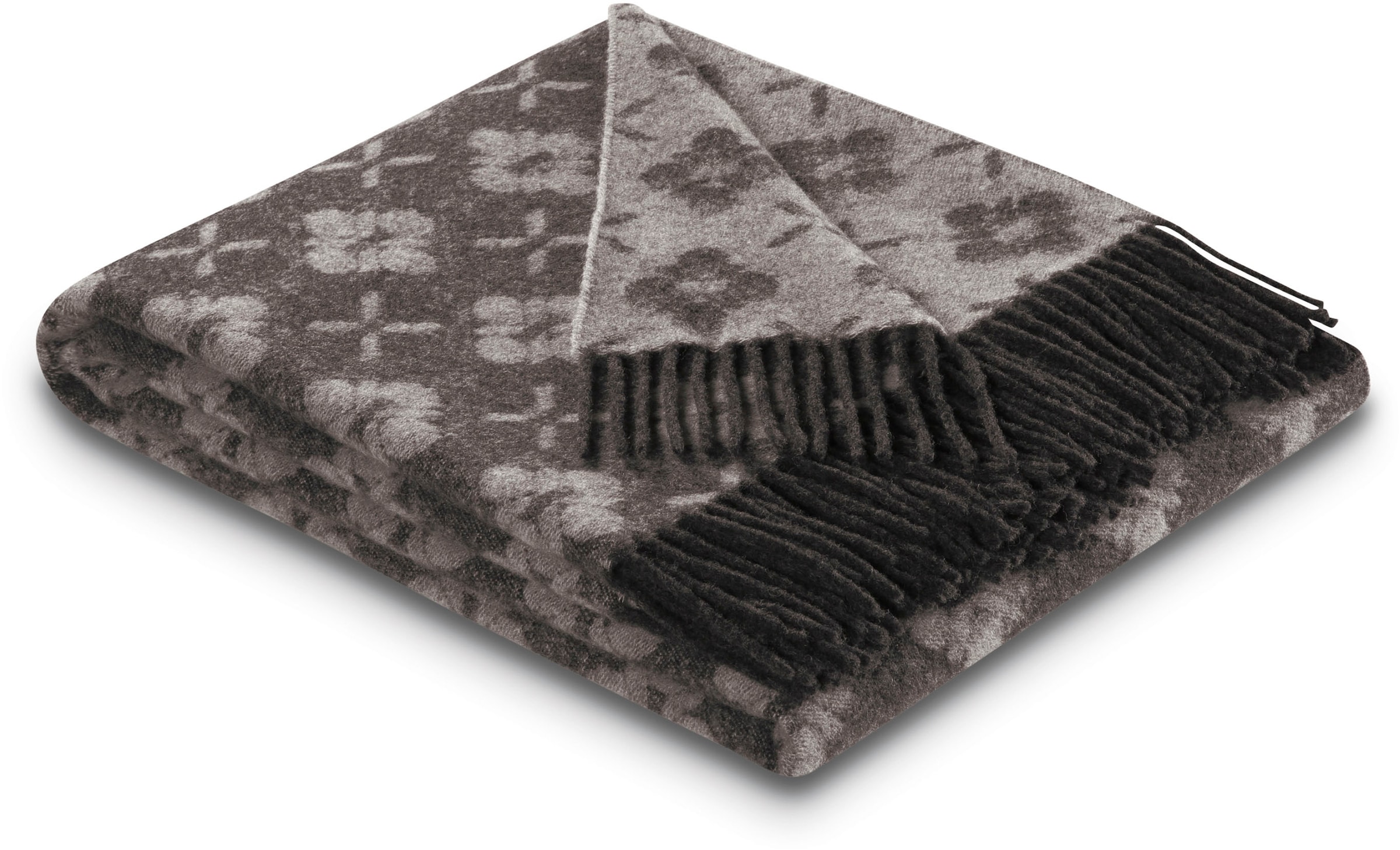 Biederlack Wohndecke »Plaid Primo« Kaschmir-Wolle-Mix