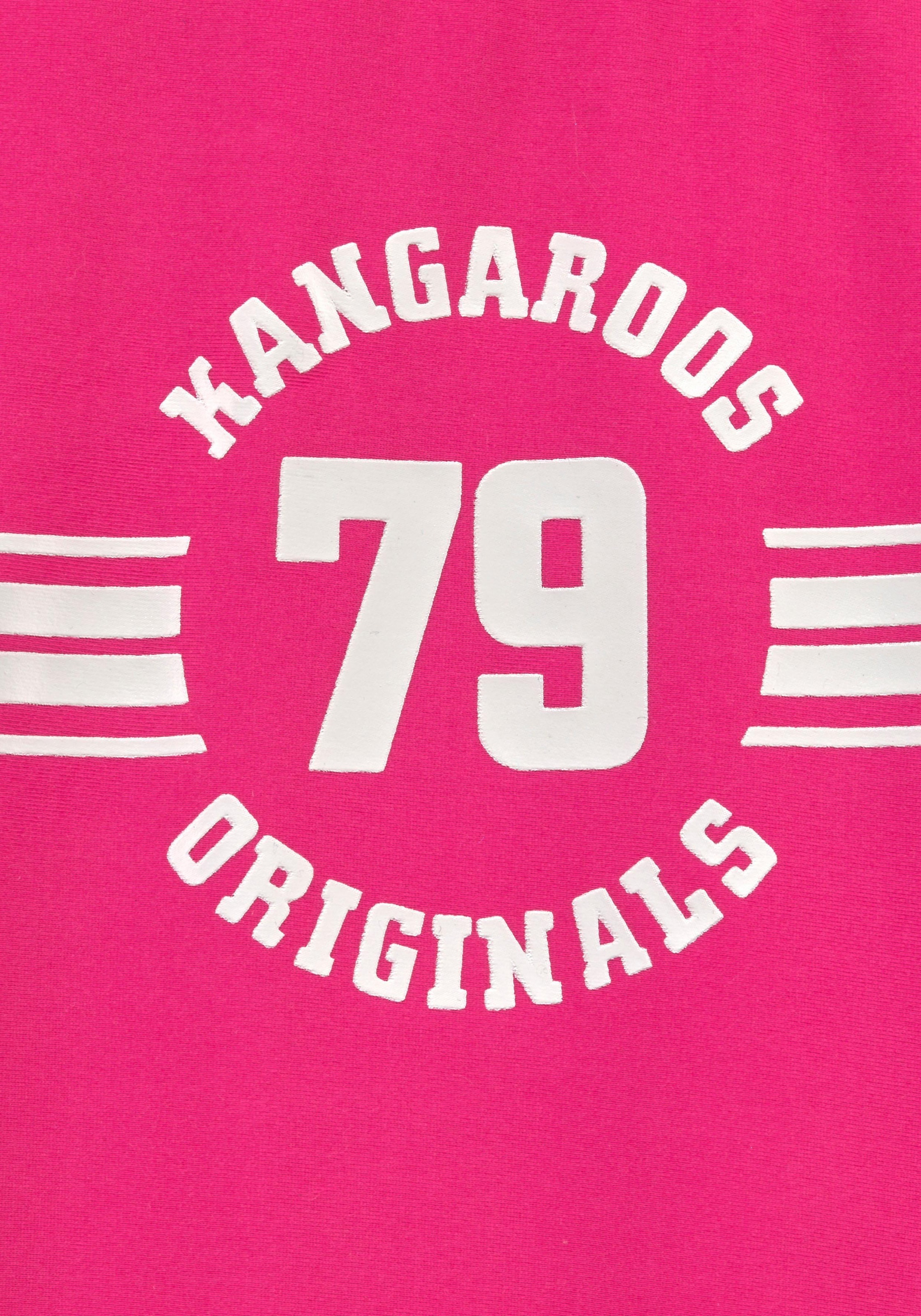 KangaROOS Badeanzug »Sporty«, mit sportlichem Frontdruck