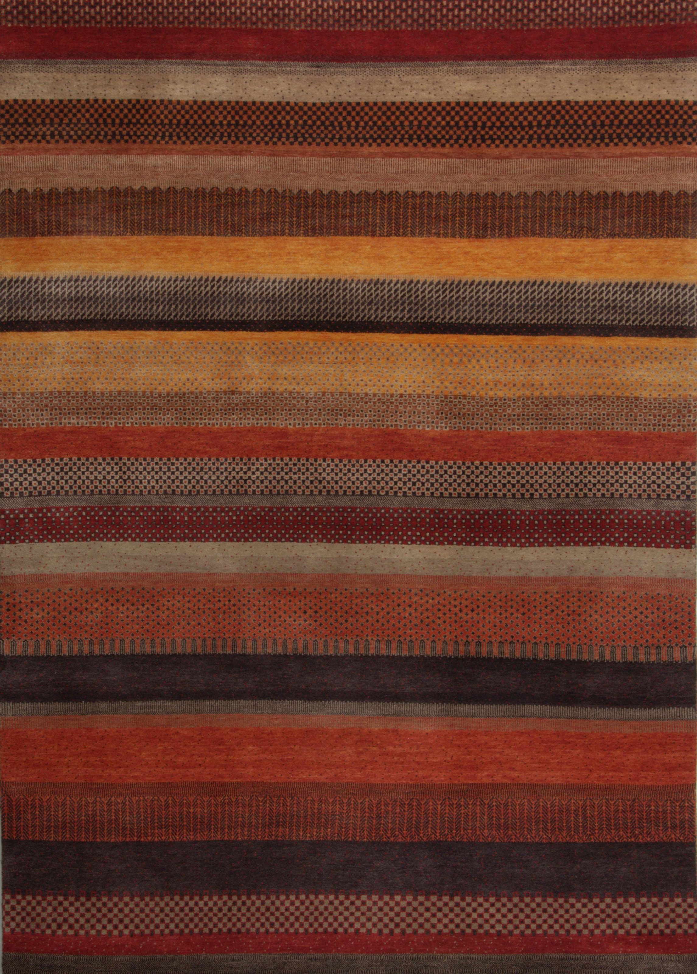 THEKO Wollteppich »Lori Astara 1025« rechteckig 16 mm Höhe reine Wolle, handgeknüpft, ideal im Wohnzimmer & Schlafzimmer