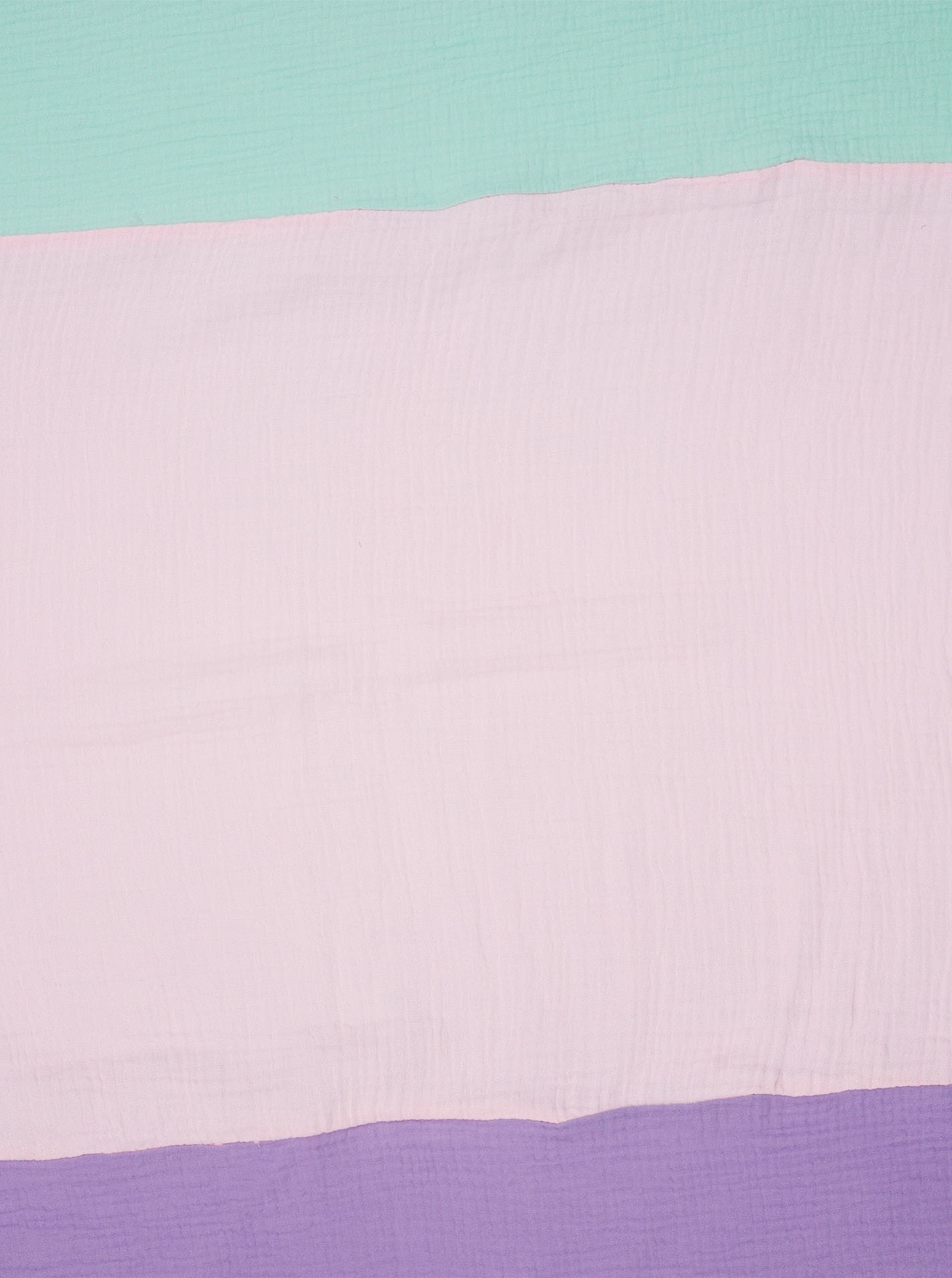 Zwillingsherz Dreieckstuch »Viereck "Blockstreifen"« farbenfroh, Colour Block, angenehmes Tragegefühl