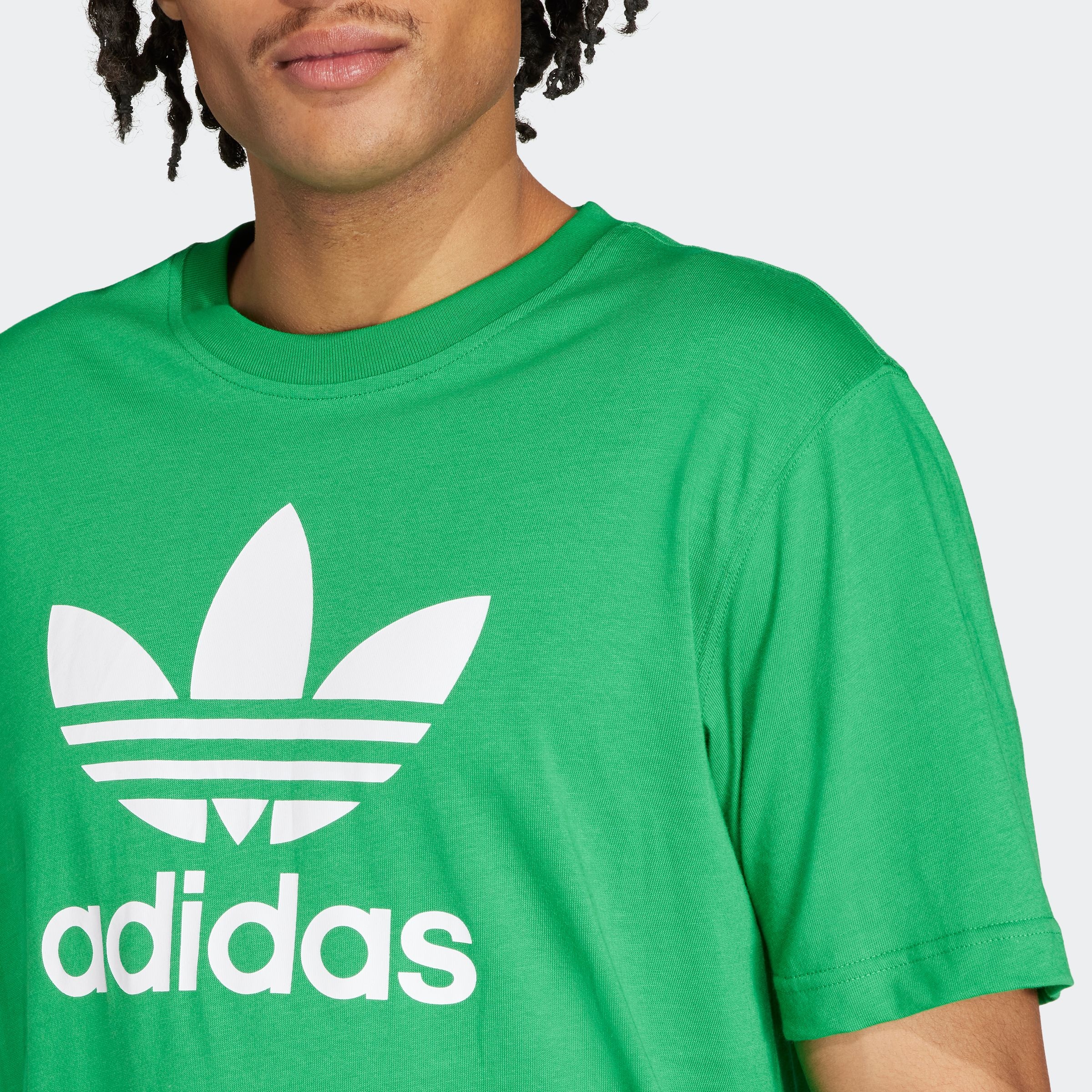 adidas Originals T-Shirt »TREFOIL T-SHIRT«, Basic Shirt mit grossem Trefoil Logoprint