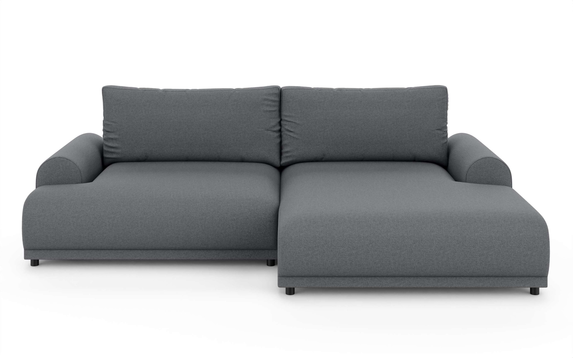 INOSIGN Ecksofa »Marsby, mit Bettfunktion und Bettkasten, Masse: B/H/T 242/65/145 cm«, L-Form mit Wellenunterfederung, Recamiere links oder rechts bestellbar