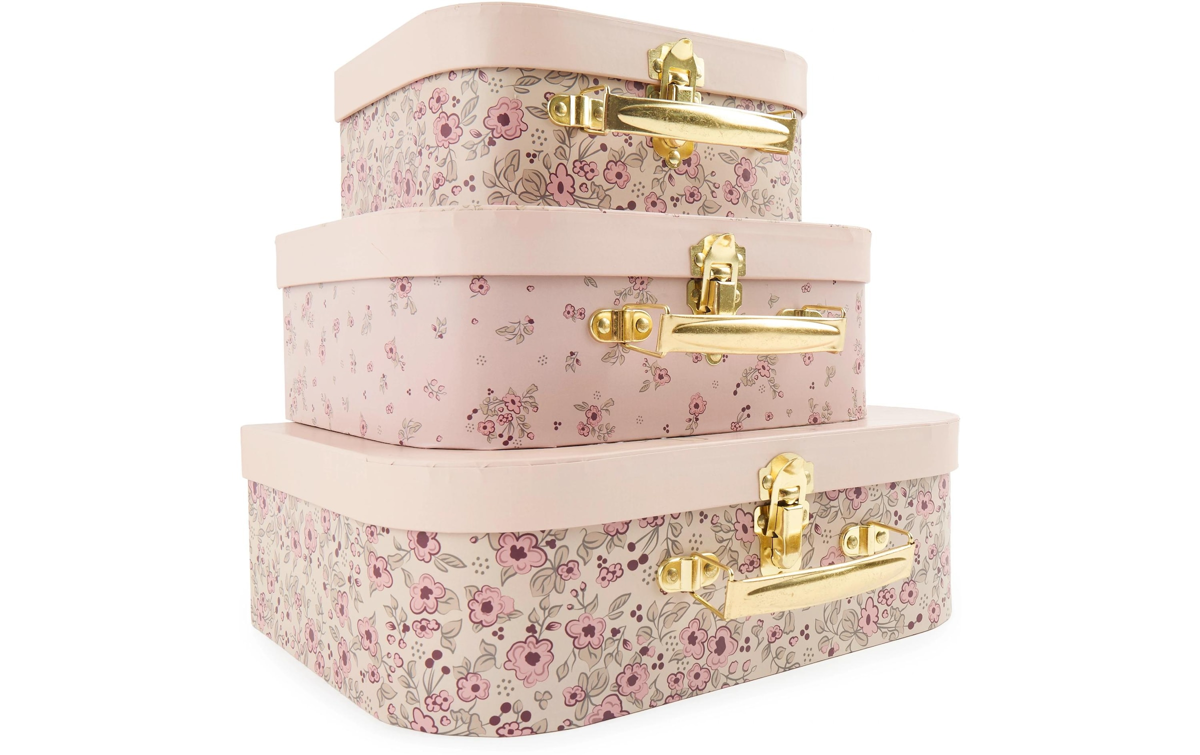 BIECO Spielwerkzeugkoffer »Ella dreamy flowers 3er Set«