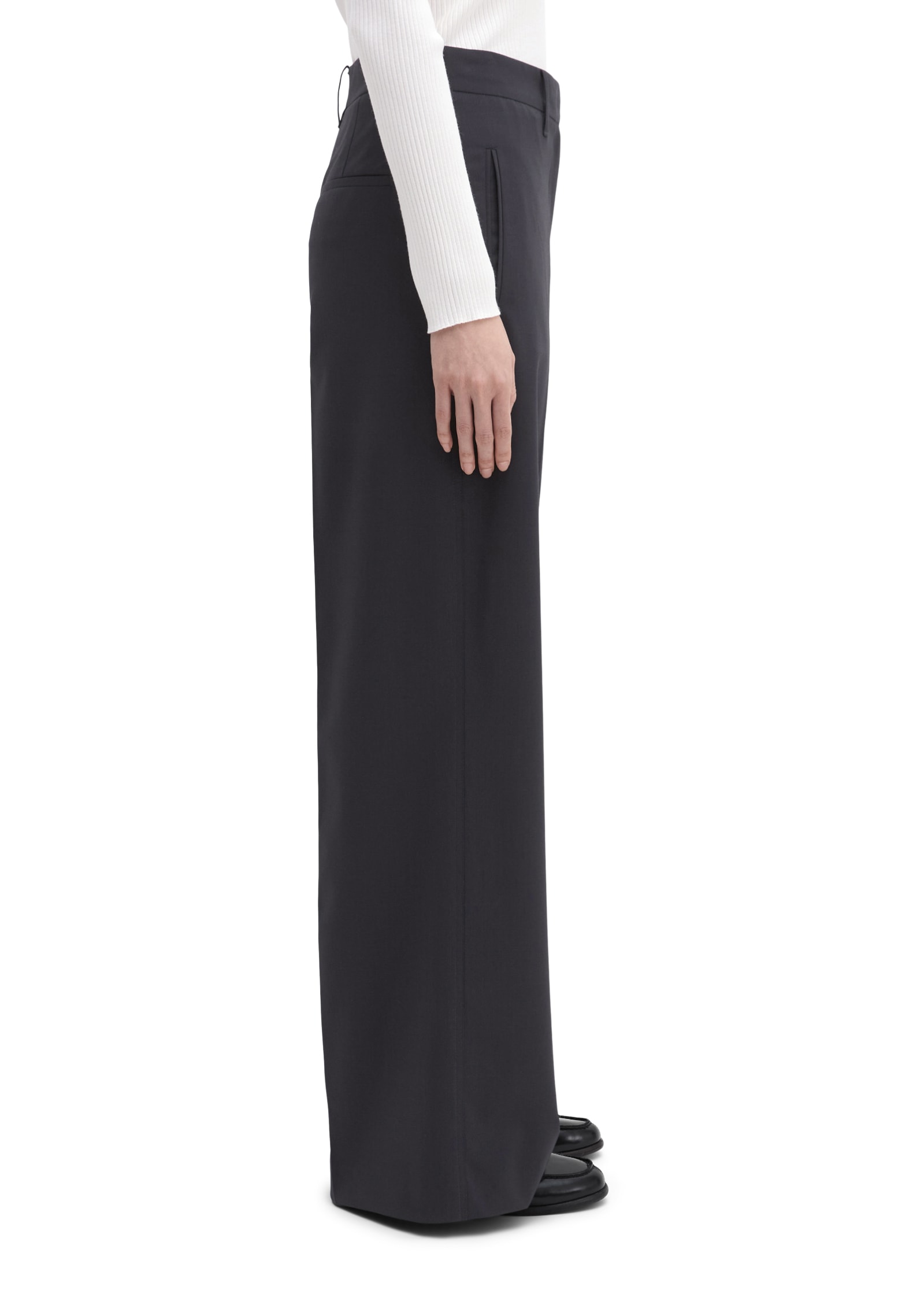 Marc O'Polo Pantalon de costume »DFB Travel Collection«  aus Wool-Stretch, normale Leibhöhe