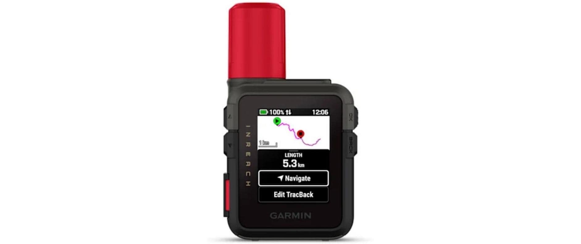 Garmin mobiles Navigationsgerät »InReach Mini 2« ( ) mit SOS-Notruf, Sprachnachrichten und Farb-Touchscreen