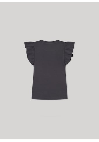 T-Shirt »QUANISE«, in feiner Rippstruktur, for GIRLS