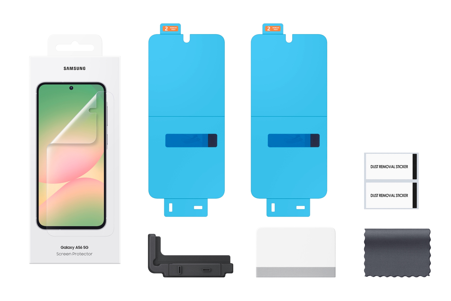 Samsung Displayschutzglas »Screen Protector«, für Samsung Galaxy A56, Displayschutzfolie, Schutzfolie, Bildschirmschutz, kratz- & stossfest