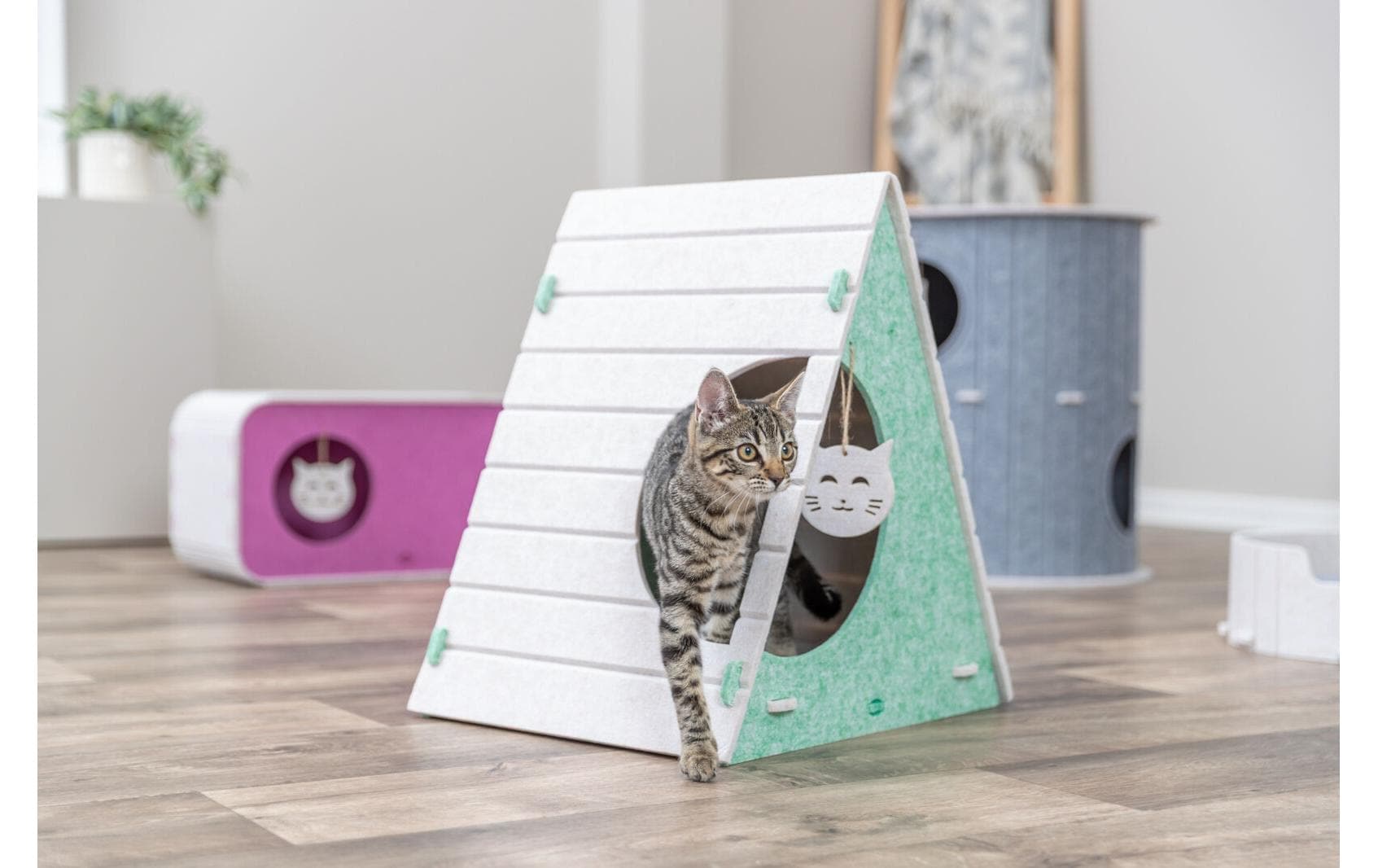 TRIXIE Lit pour animal »Merle Filzhöhle eckig 58 x 29 x 27 cm«