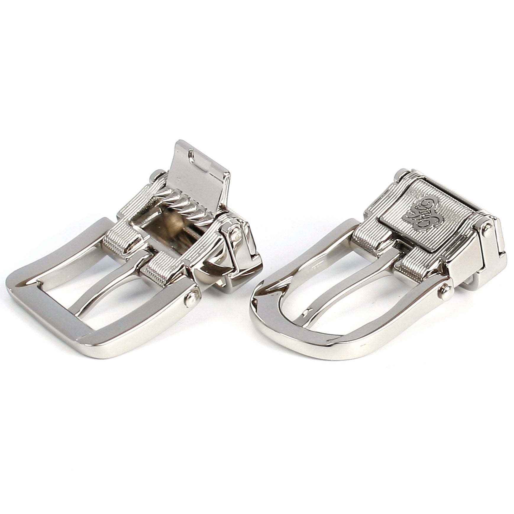 Anthoni Crown Ledergürtel , in schmaler Form mit kleiner Schliesse, bombiert, genarbt