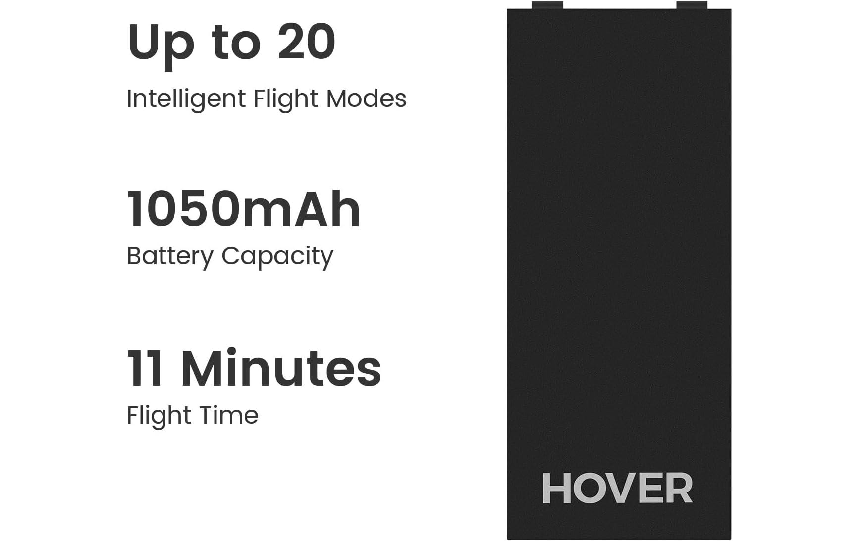 nicht definiert Zubehör Drohne »HOVERAir LiPo 1050 mAh 45845 V Hoverair X1«