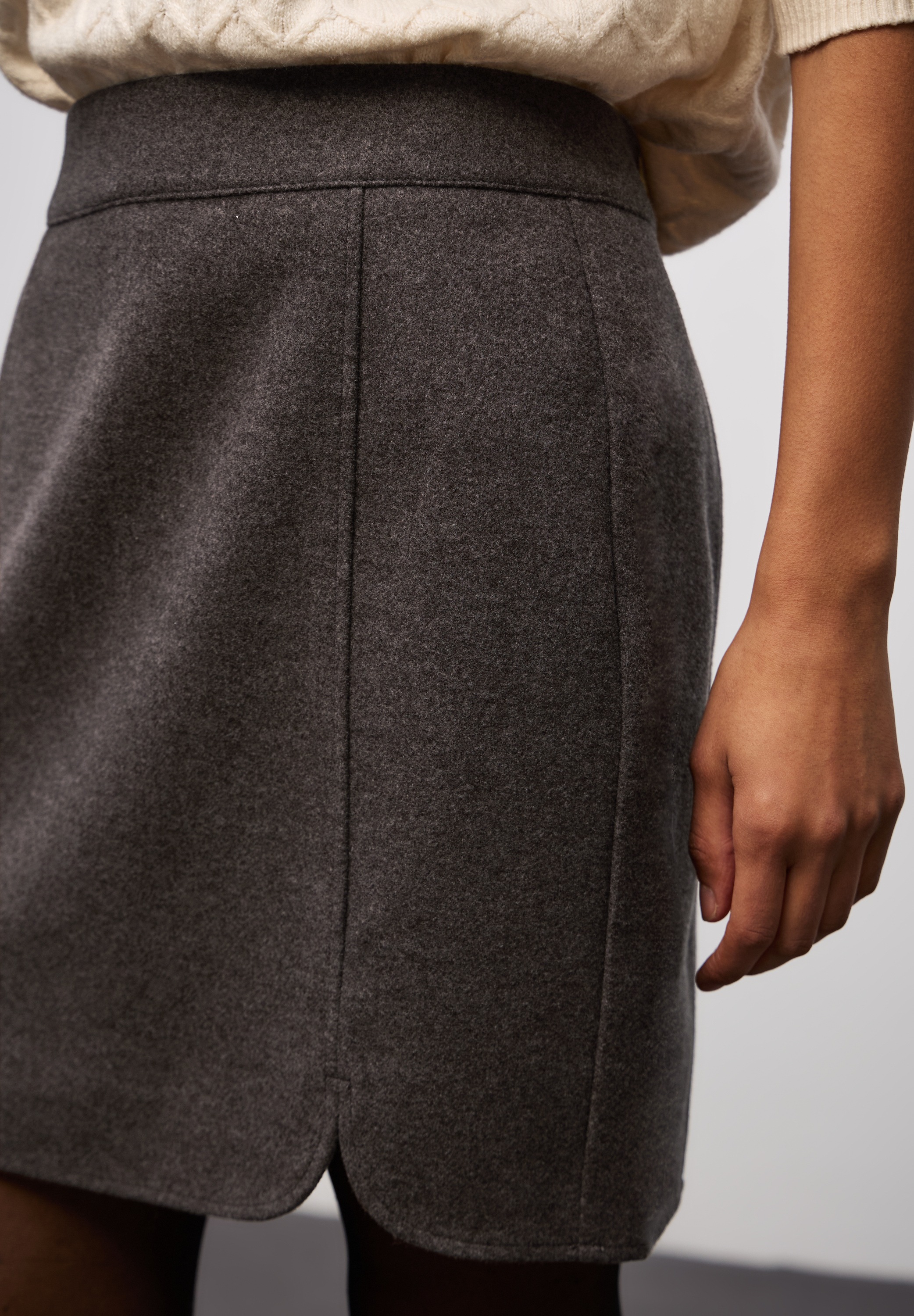 STREET ONE Minijupe »Style Maja« mit Seitenschlitzen