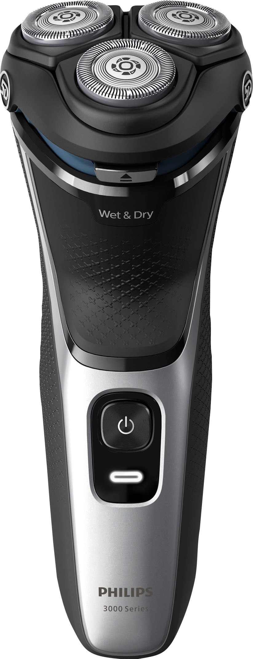 Philips Rasoirs électriques »Shaver Series 3000 S3143/00« 1 cuis Aufsätze Tondeuse de précision escamotable 5-dimensional bewegl. Flex-Scherköpfe, Schutzkappe