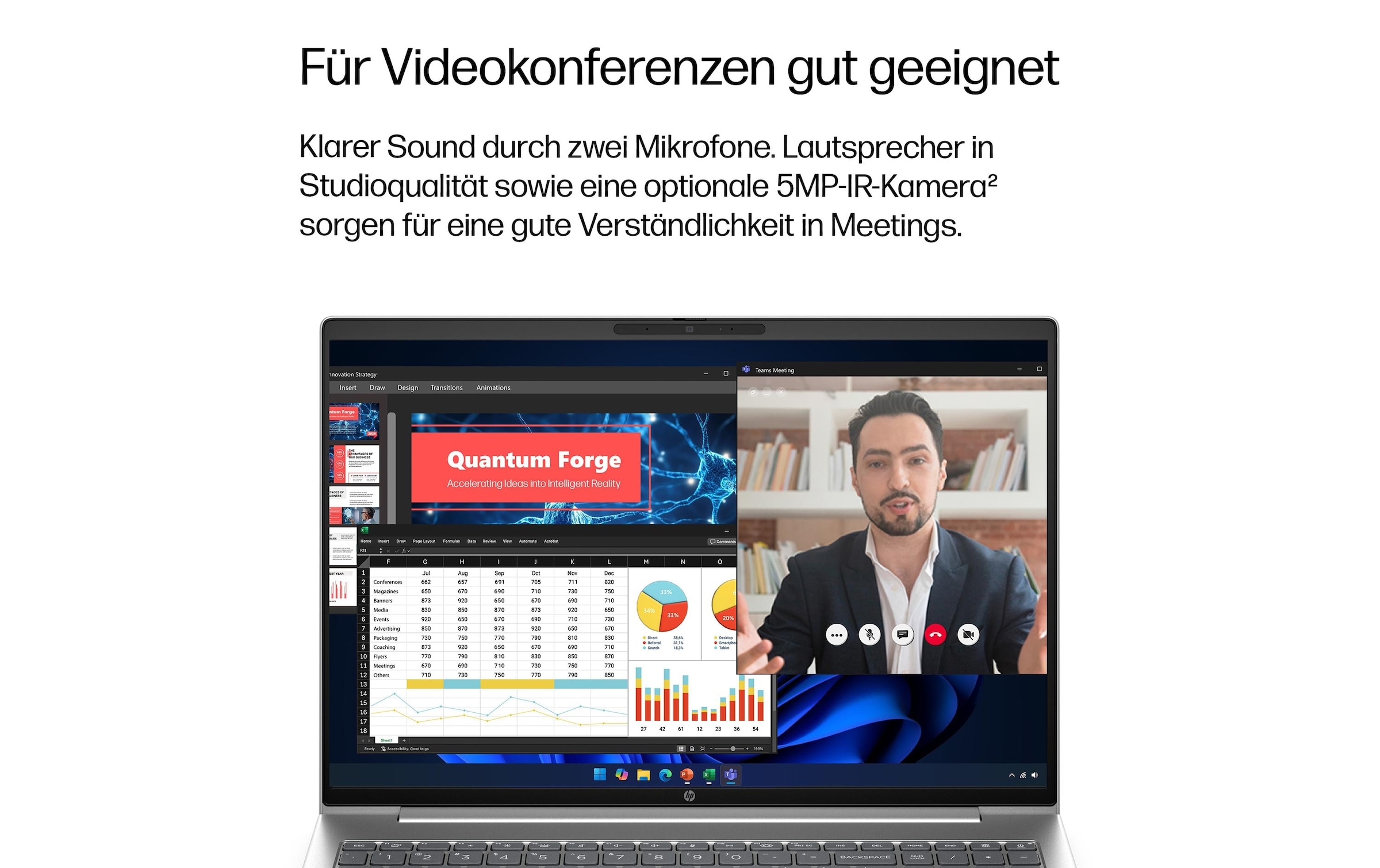HP Ordinateur portable professionnel »ProBook 4 G2ah DX9Q9ET« / 16 ″ AMD Ryzen 5 512 Go SSD