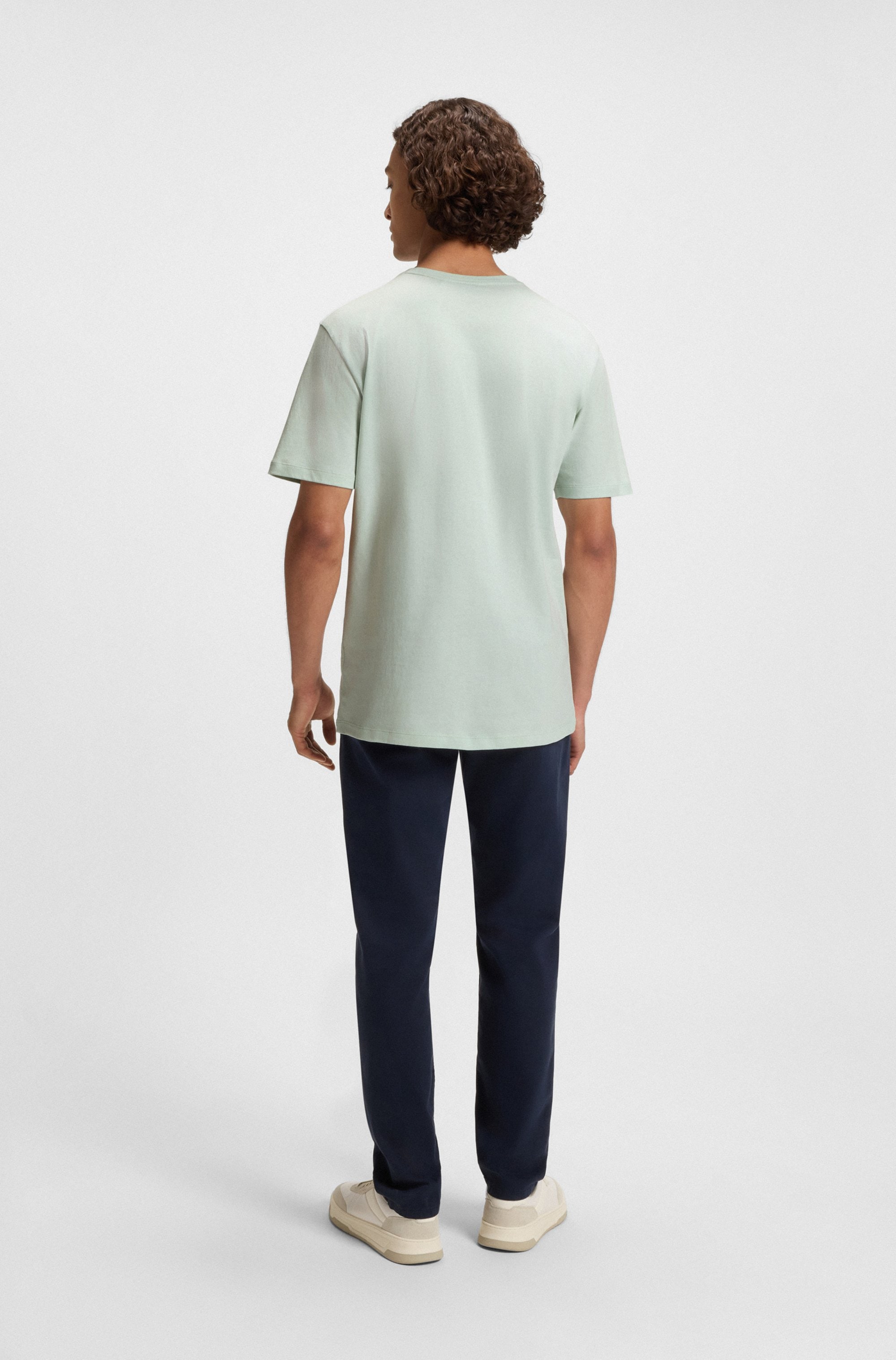 BOSS ORANGE T-shirt »Tales« mit BOSS Stickerei auf der Brust