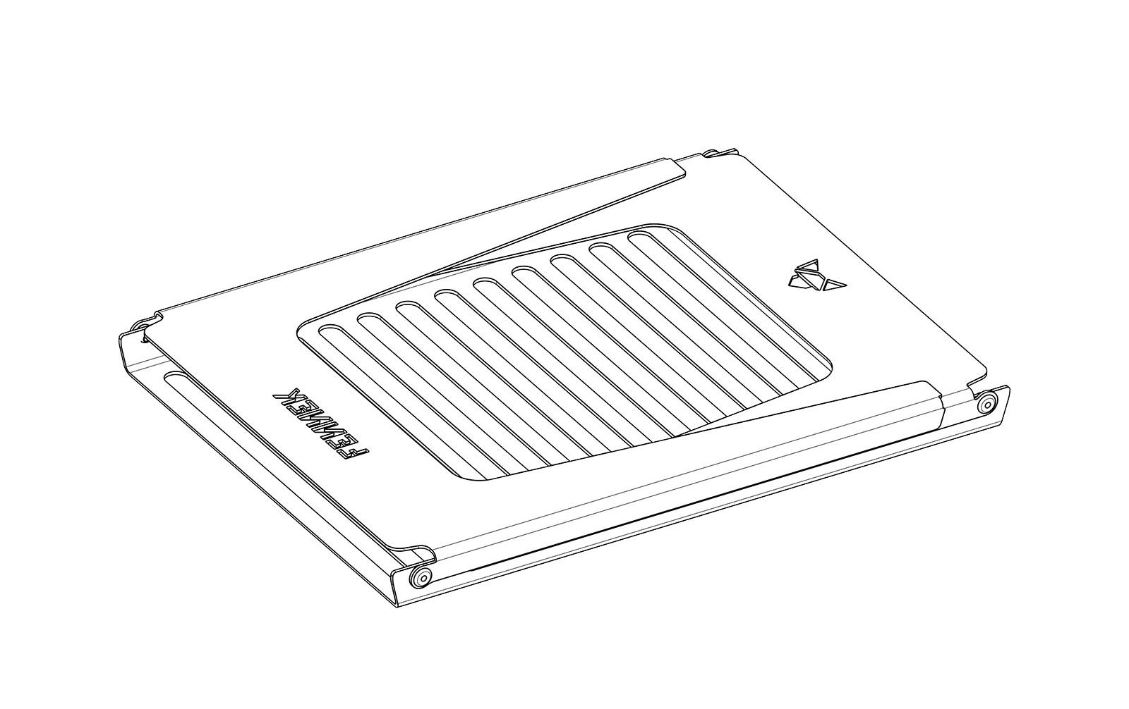 Fennek Grill Grillrost »zu Hobo Premium, Edelstahl«