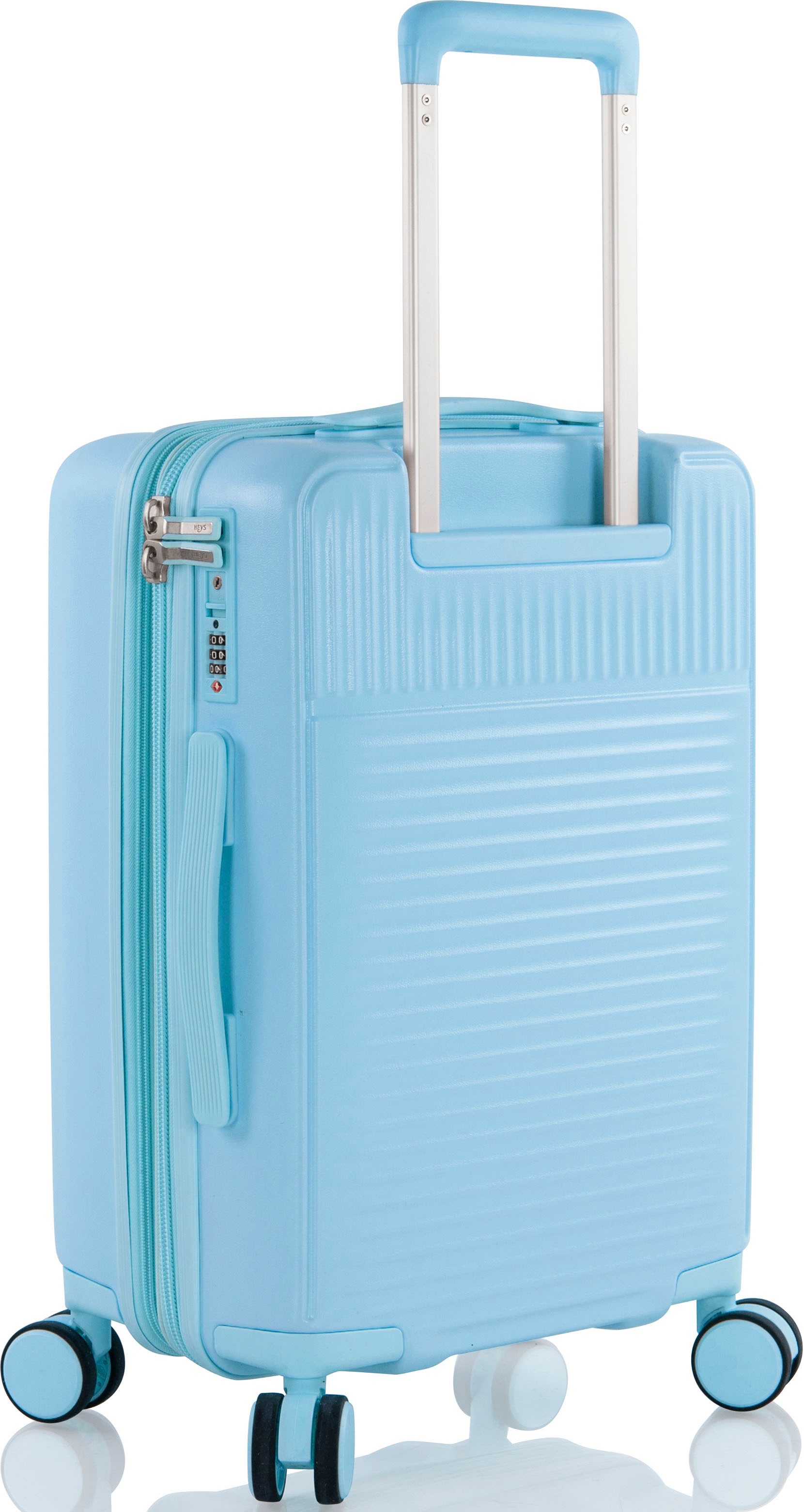 Heys Hartschalen-Trolley »Pastel, in verschiedenen Farben und Grössen«, 4 Rollen, Heys x Joachim Llambi Handgepäck-Koffer TSA Schloss Volumenerweiterung