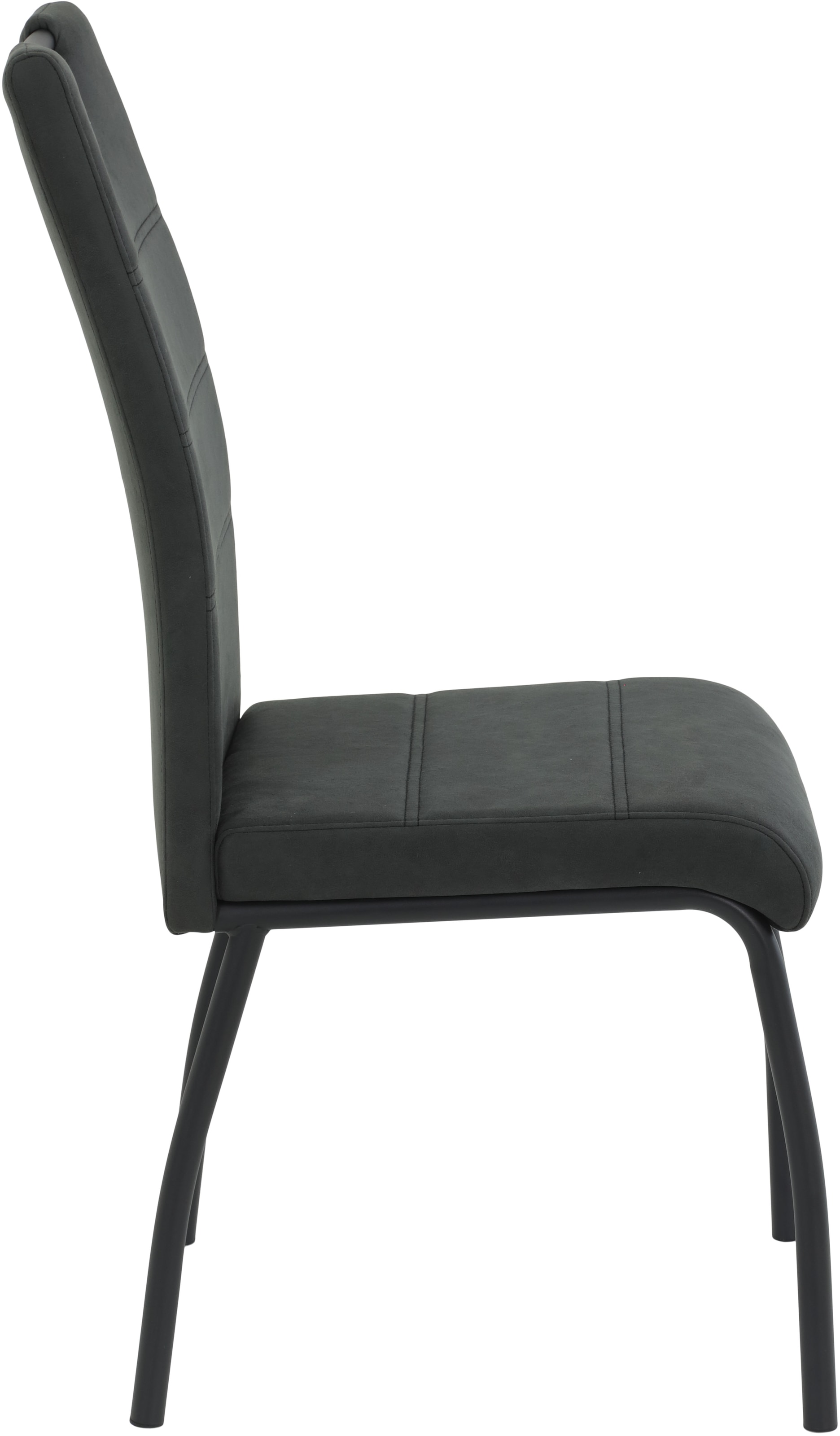 HELA Chaise à 4 pieds »PETRA« (Set) 1 cuisVierfussstuhl; Vintage Optik; mit Griff; Rundrohrgestell