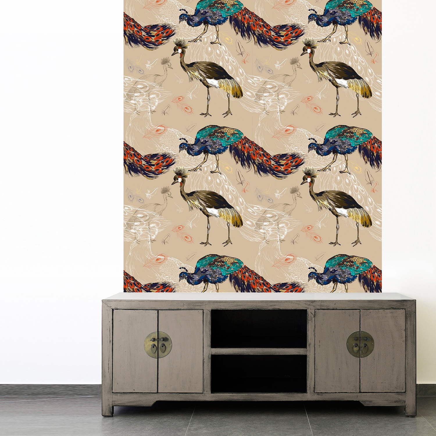 queence Papier peint vinyle »Mickey« imprimé 90x250cm, selbstklebend, kinderleichte Anbringung, , Sticker