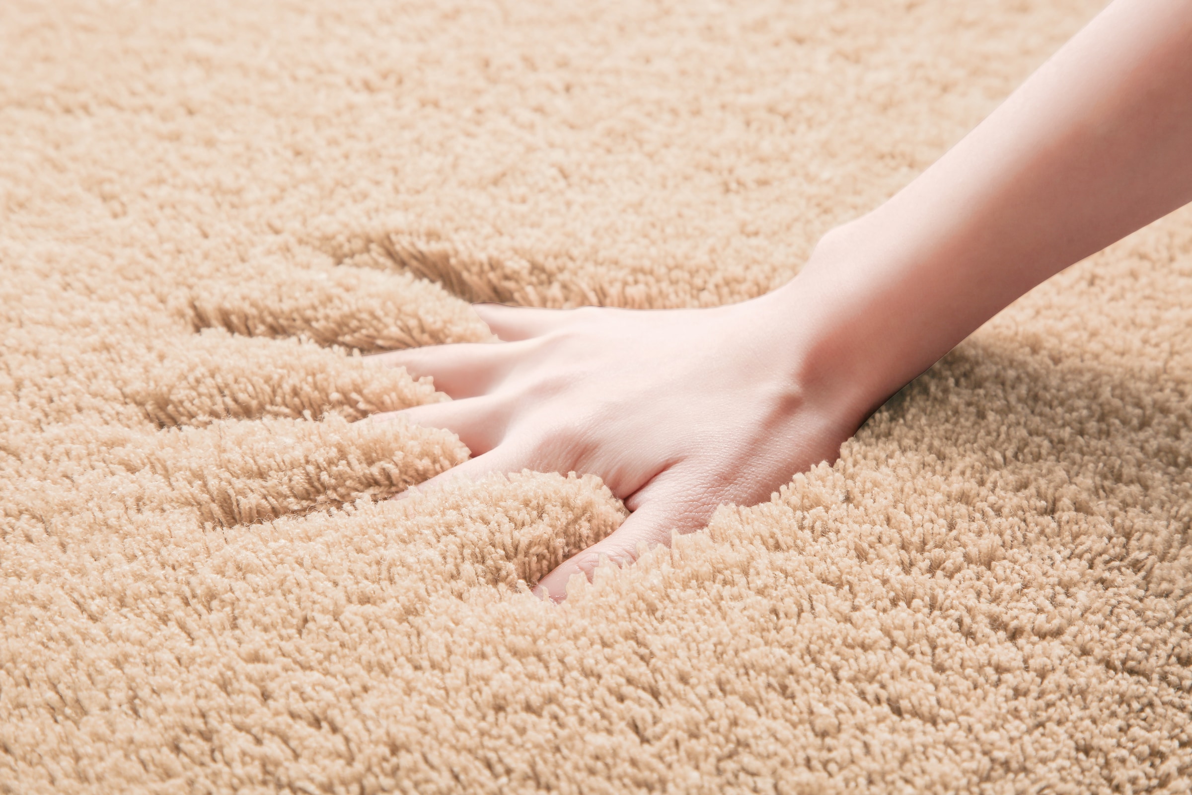 my home Badematte »Merida, Badvorleger, Badezimmer Teppich«, rutschhemmend beschichtet, fussbodenheizungsgeeignet-schnell trocknend-strapazierfähig, Badteppich, Uni Farben, rechteckig, rund & als 2-tlg. Set erhältlich