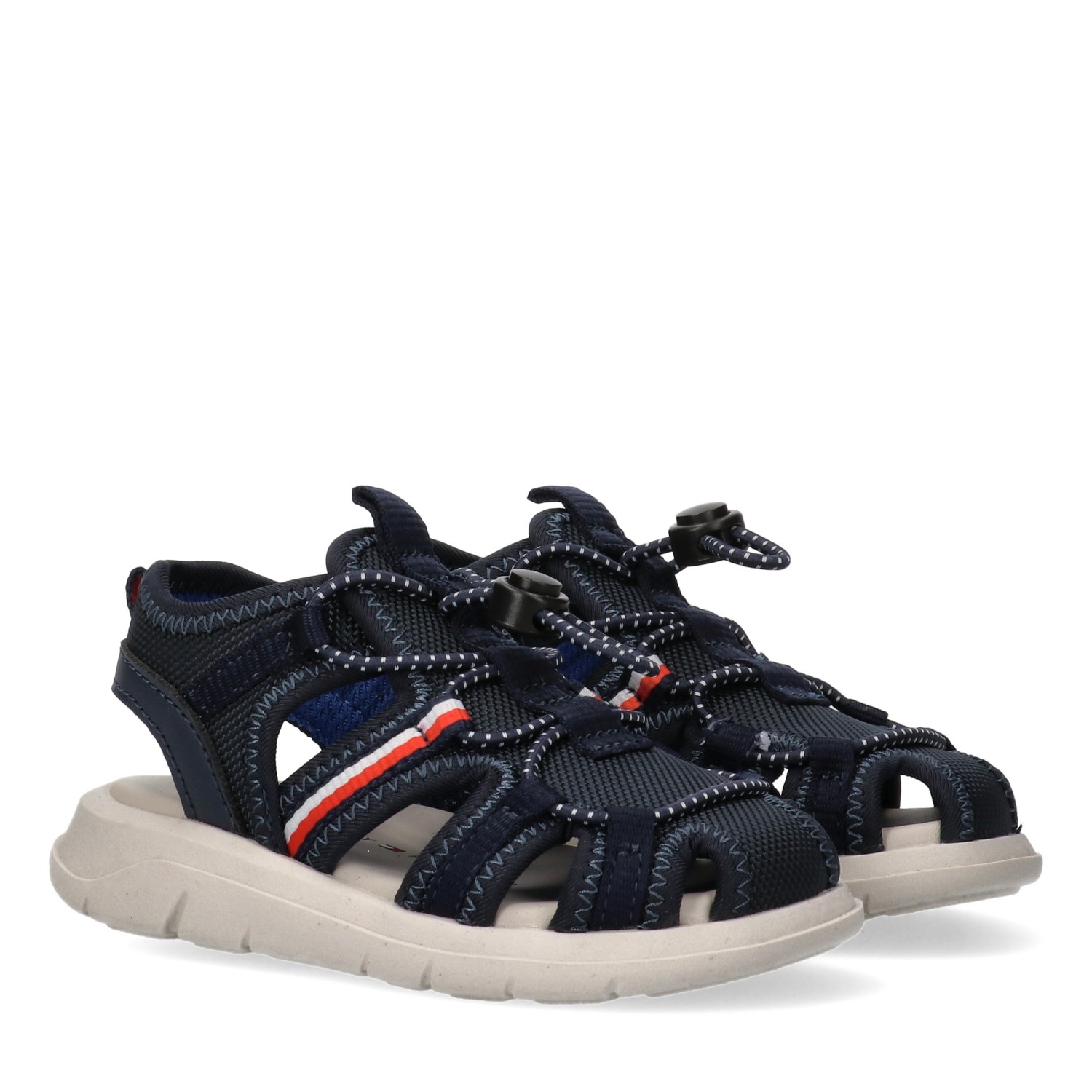Image of Tommy Hilfiger Sandale Trekking Schuh, Sommerschuh mit praktischem Schnellverschluss