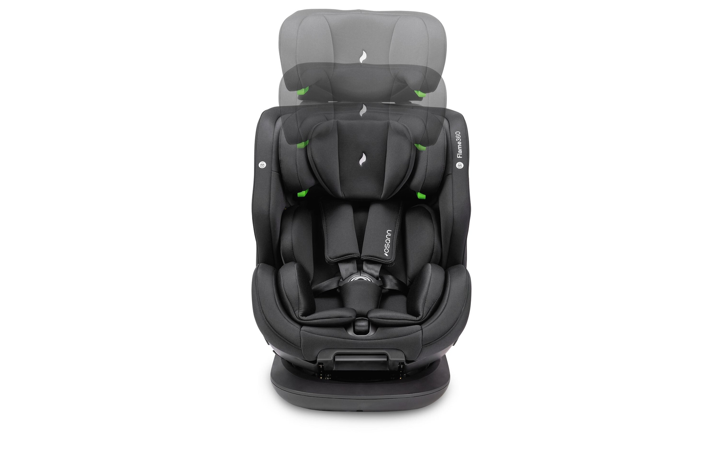 Osann Autokindersitz »Flame360 All Black«