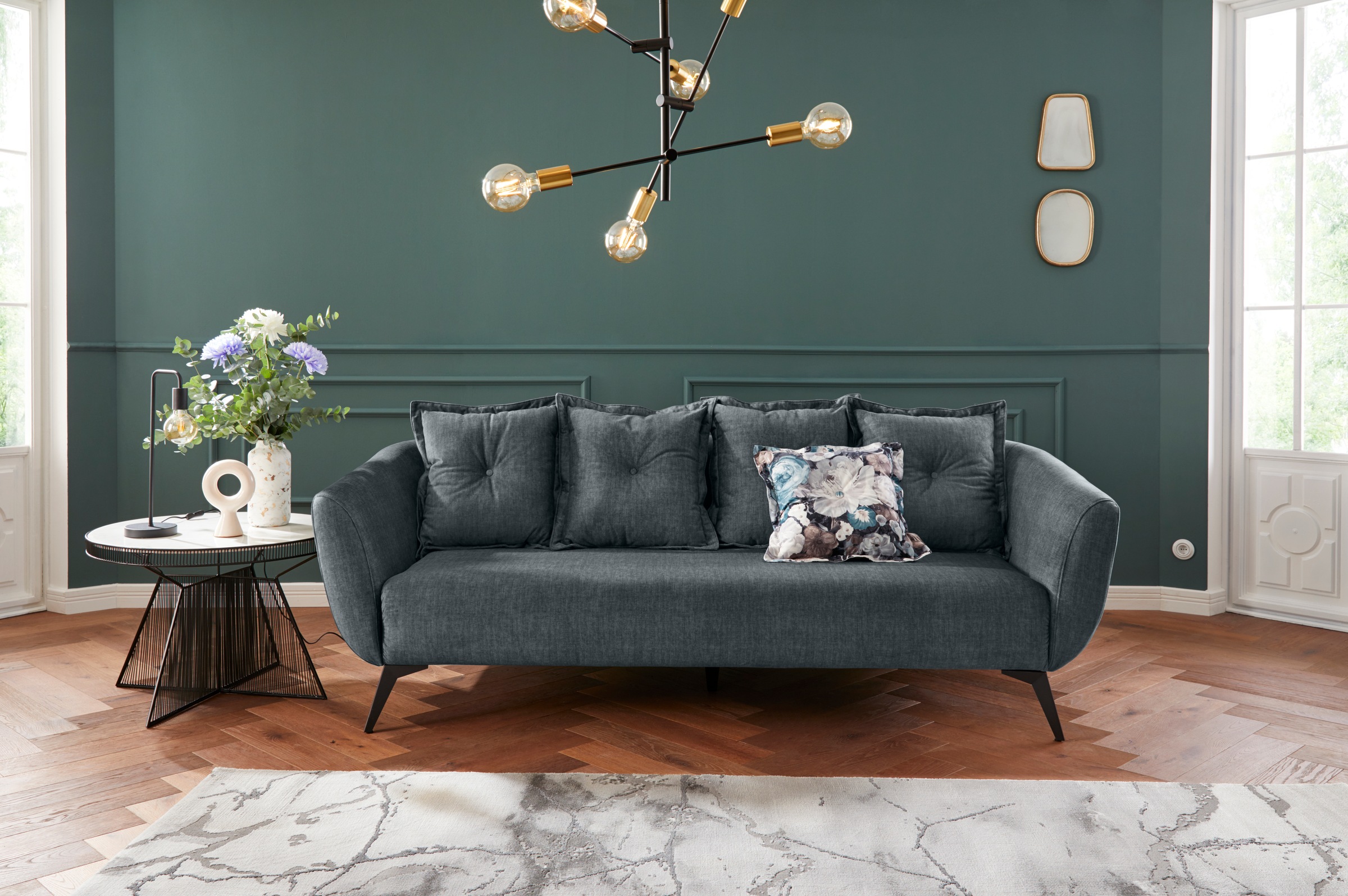 Image of Home affaire 3-Sitzer "Baggio" Zierkissen inklusive