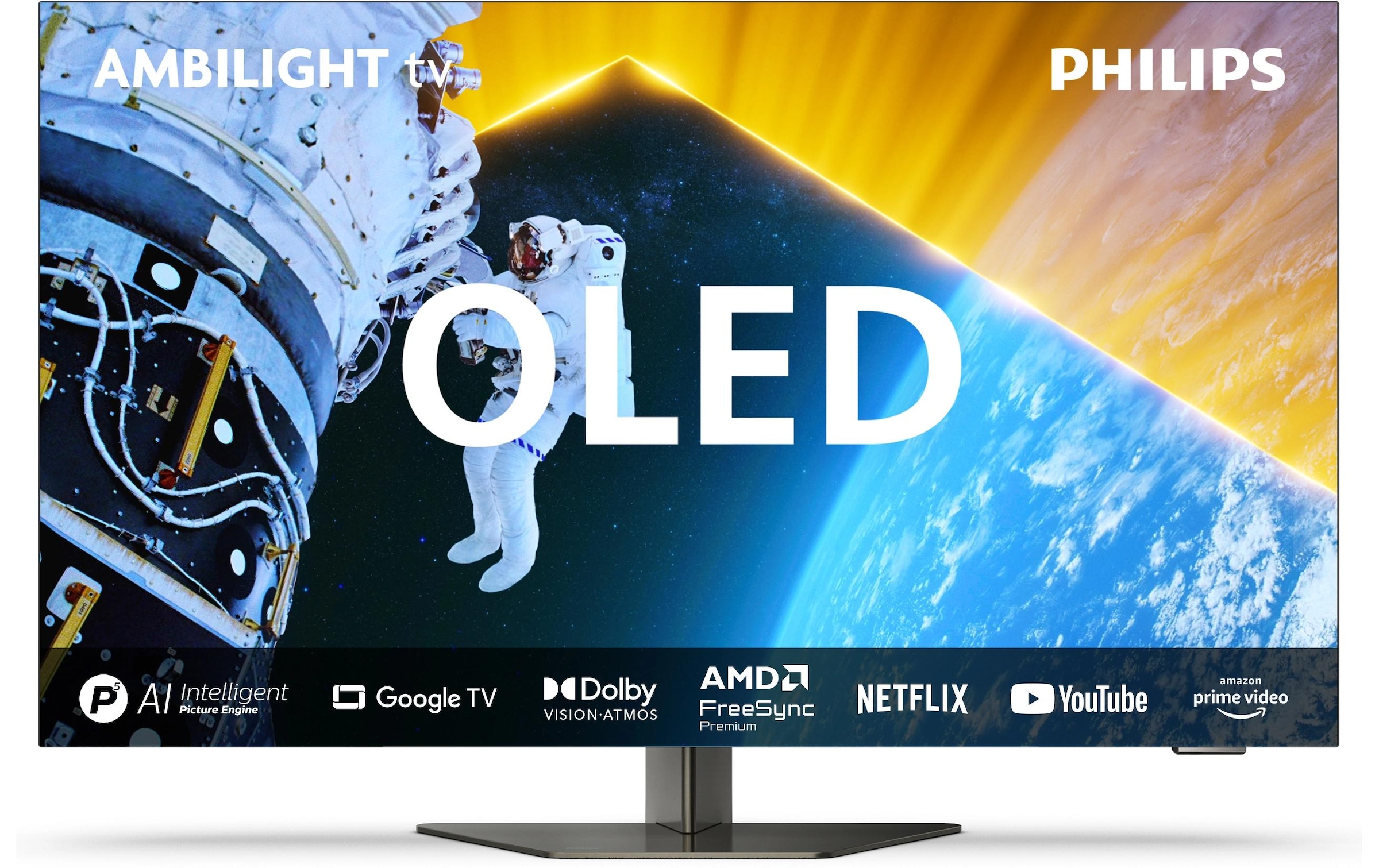 OLED-Fernseher »42OLED809/12 42 3840 x 2160 (Ultra HD 4K), OLED«, 4K Ultra HD, Google TV