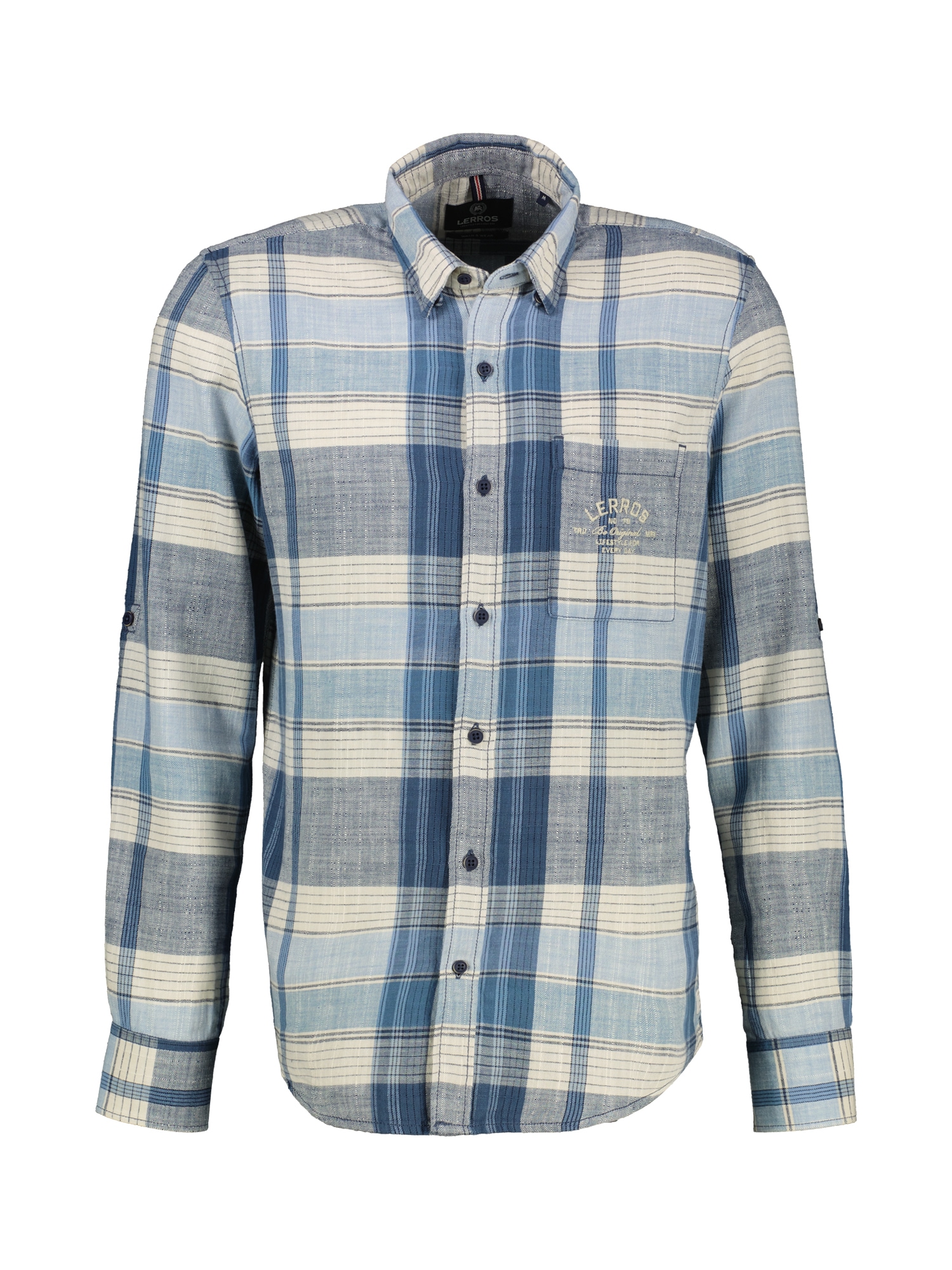 LERROS Chemise à carreaux »Karohemd für Herren«