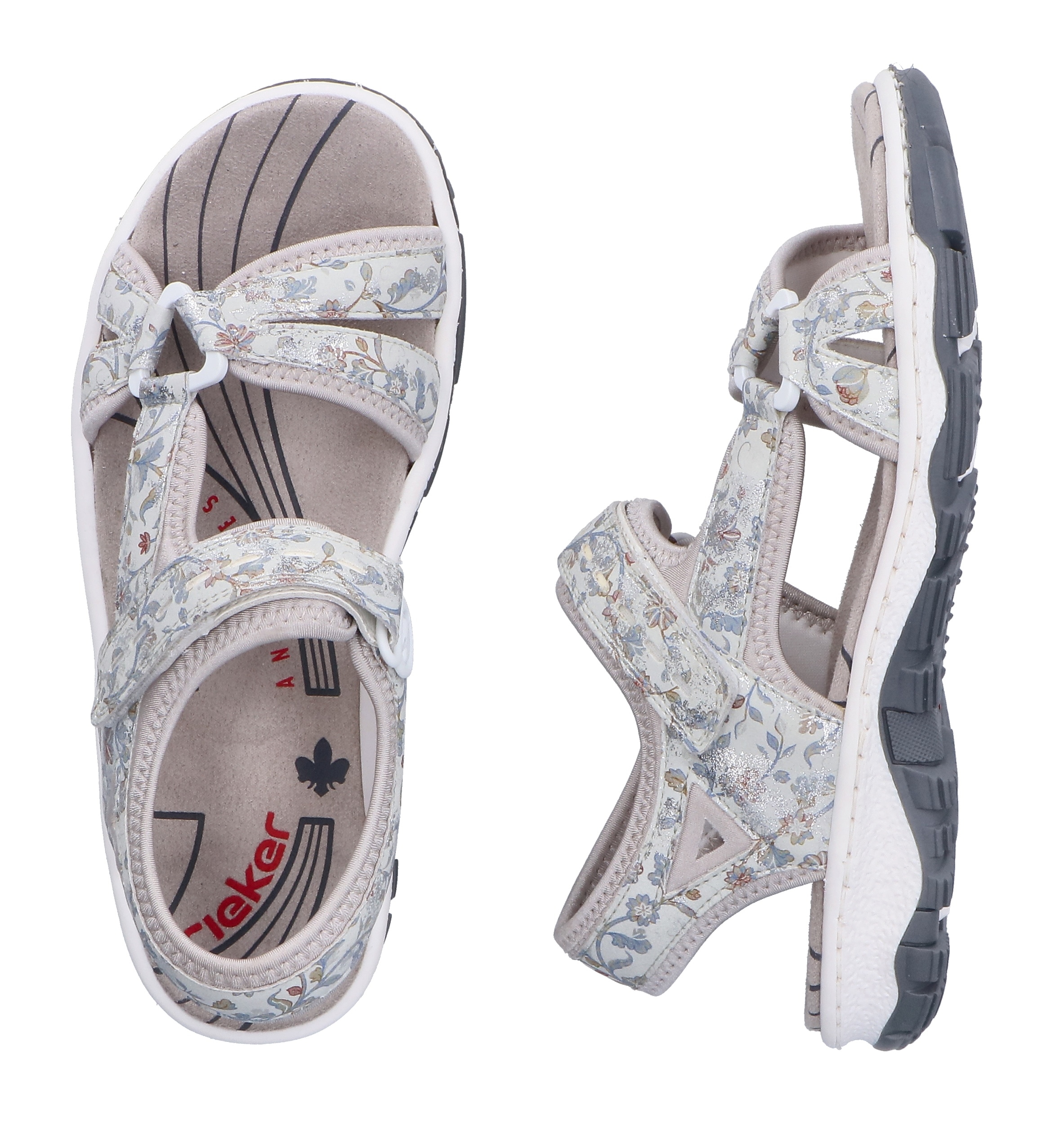 Rieker Sandale à lanières  chaussure d'été, sandalette, chaussure outdoor style trekking
