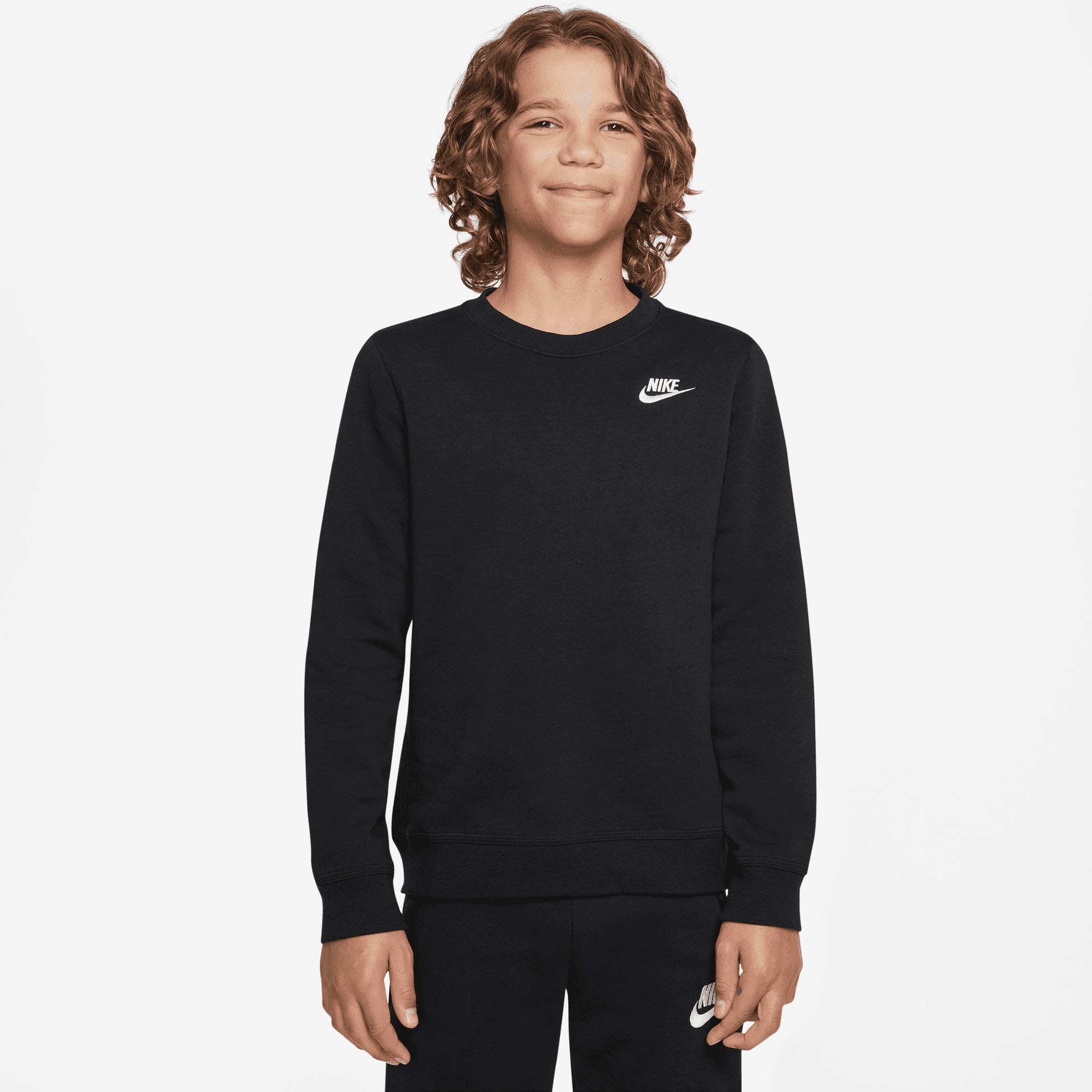 Nike Sportswear Sweatshirt »Club Fleece Big Kids' (Boys') Crew« kaufen