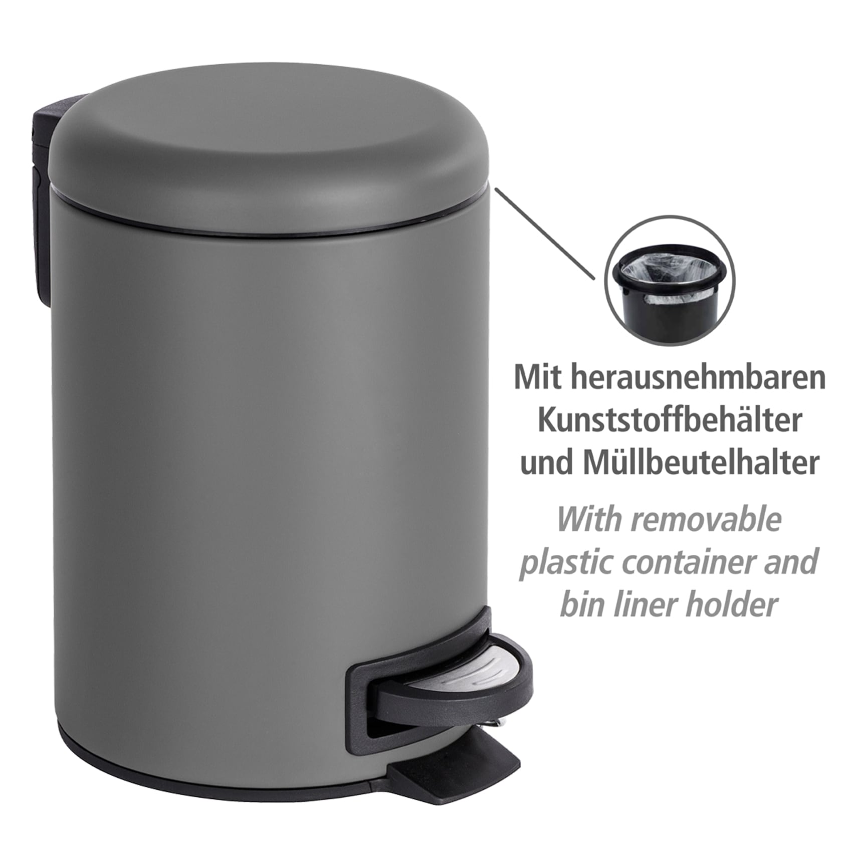 WENKO Kosmetikeimer »Leman«