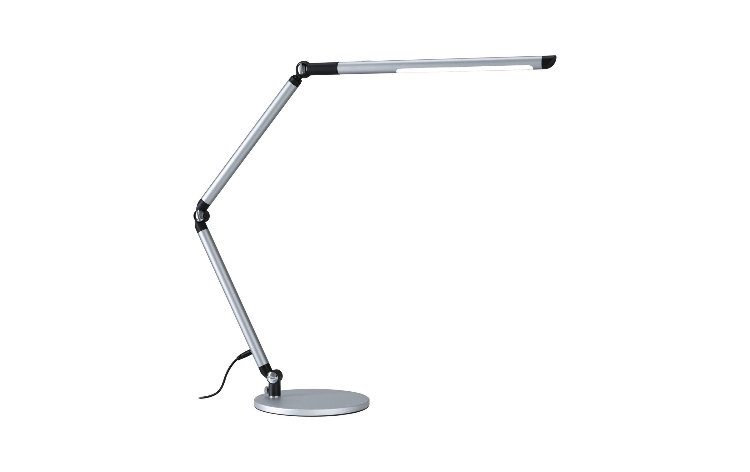 Paulmann Lampe de bureau LED »Paulmann Schreibtischleuchte LED 3-Step-Dim Silber« Module LED Blanc froid | blanc chaud