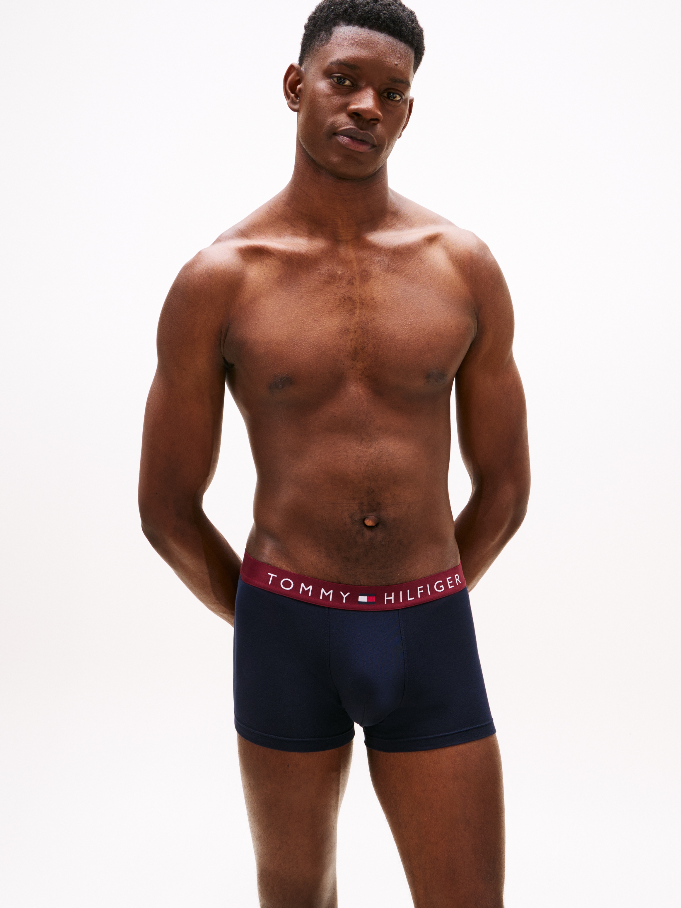Tommy Hilfiger Underwear Trunk »3P TRUNK WB« Packung, 3er, 3 Stk. mit Logobund