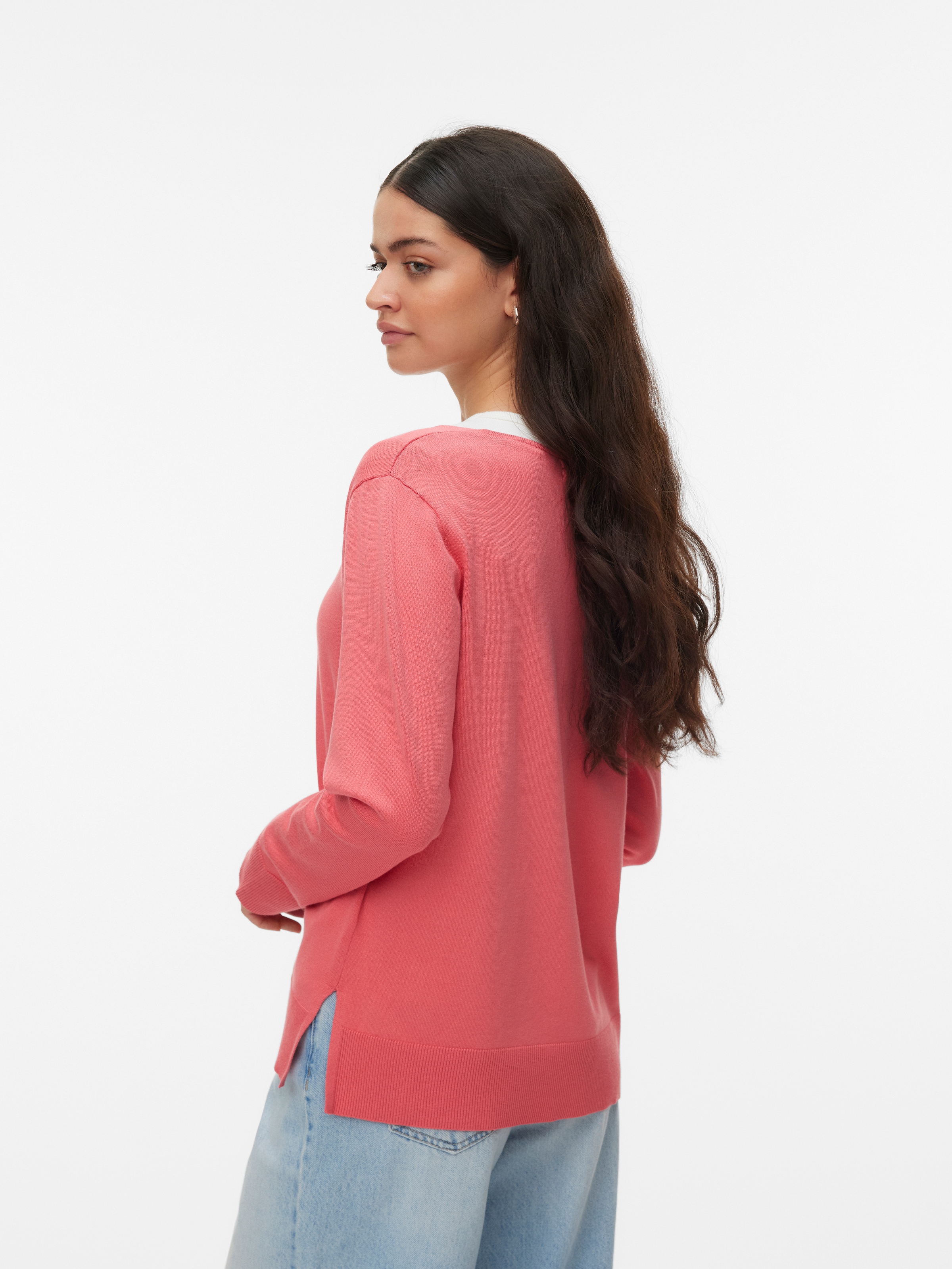 Vero Moda Pull en tricot »VMSILJE LS V-NECK PULLOVER GA NOOS«
