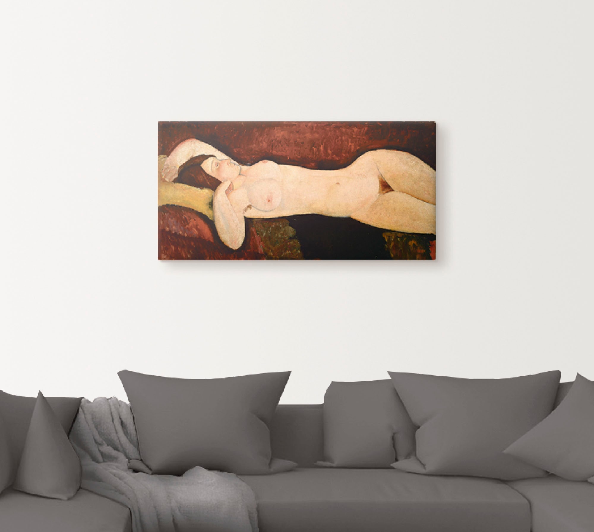 Artland Wandbild »Akt einer schlafenden Frau«, Frau, (1 St.), als Leinwandbild, Poster in verschied. Grössen