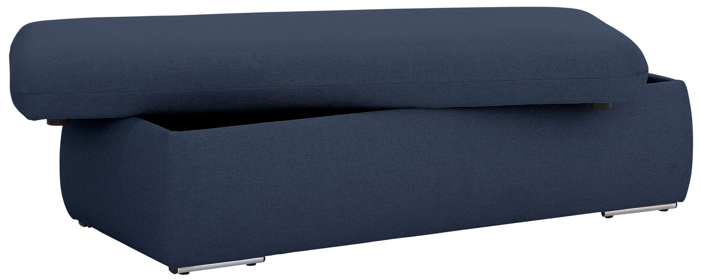 Home affaire Polsterhocker »Avesa« Mit grossem Staufach, passend zur Serie "Avesa", B/T/H: 136/64/43 cm