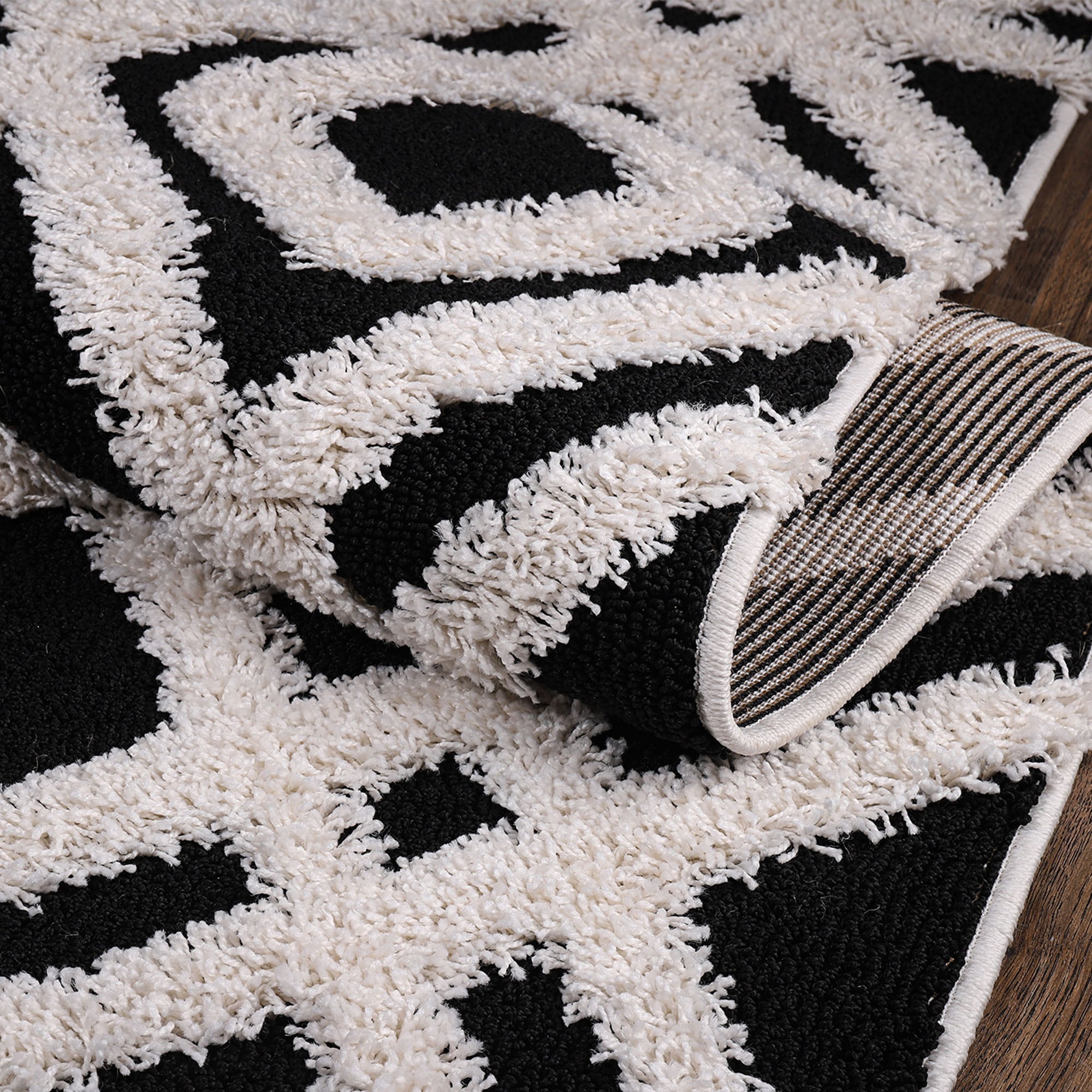 Sanat Hochflor-Teppich »Luxus 3506« rechteckig 30 mm Höhe robuster Langflor, weich, Wohnzimmer, Schlafzimmer