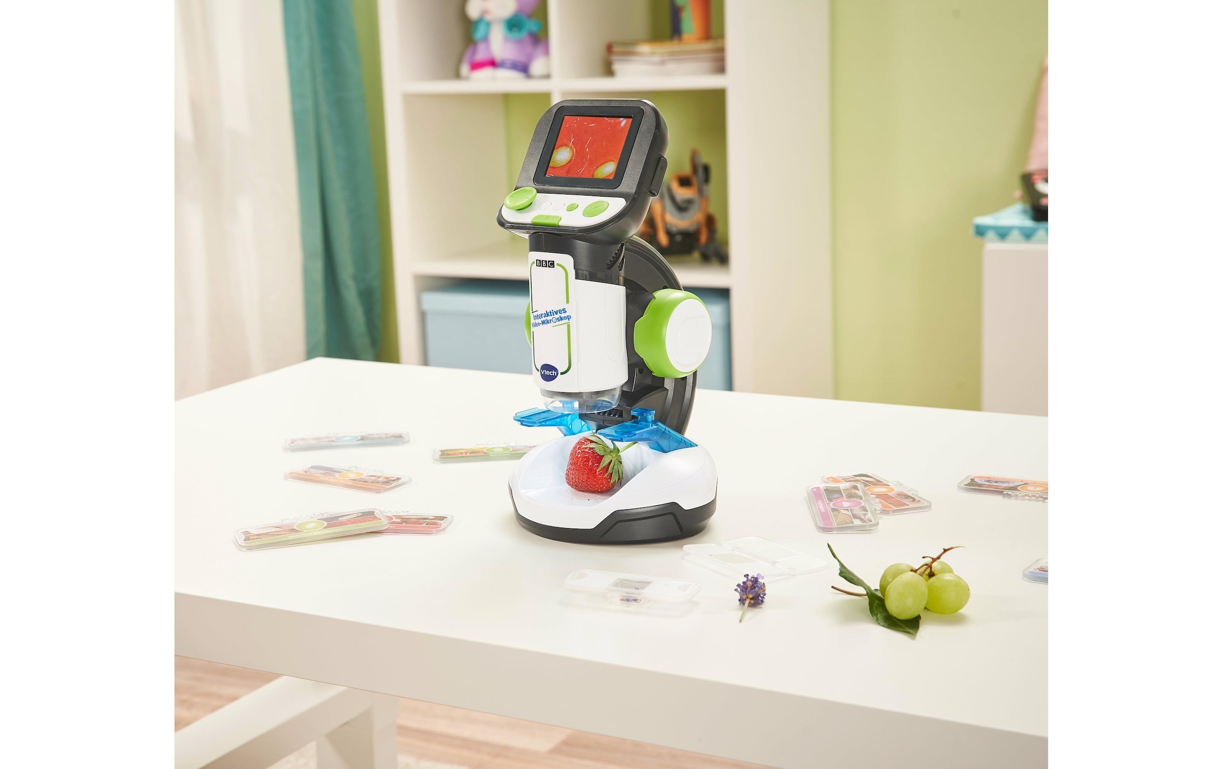 Vtech® Lernspielzeug »Video-Mikroskop«