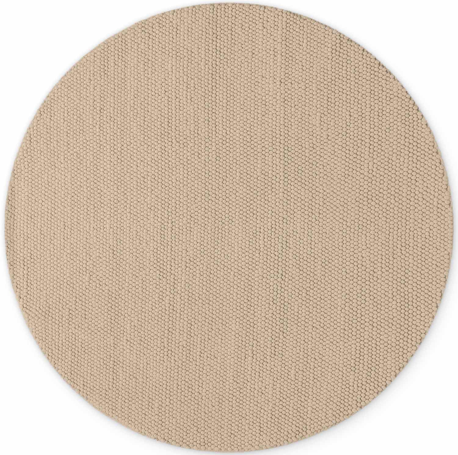 Ted Baker Tapis en laine »Diana« Rond 16 mm Höhe Wolle, Natur, Handgemacht, Wohnzimmer, Esszimmer, Schlafzimmer, Skandi