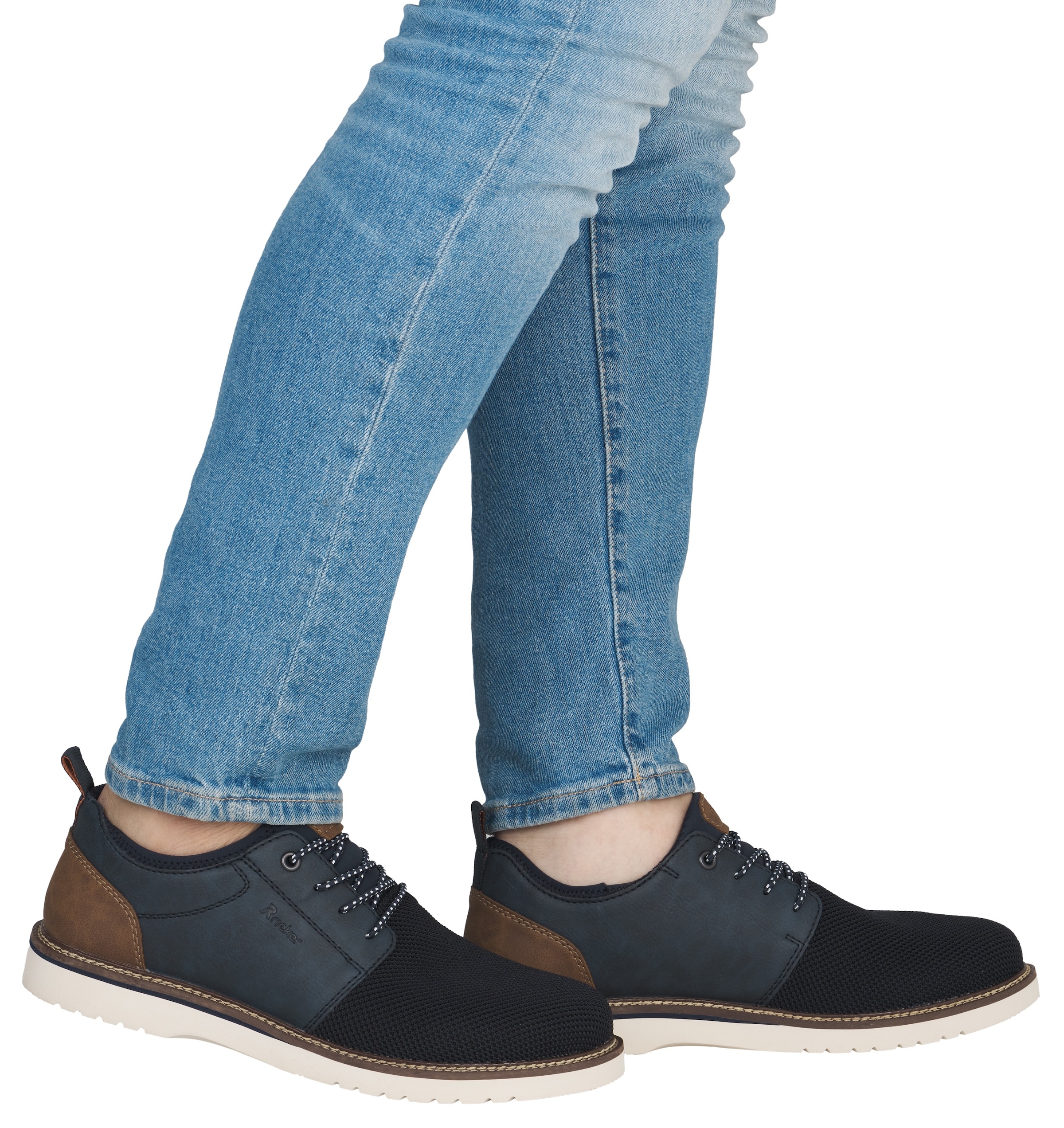 Rieker Baskets slip-on  , Slipper, Schlupfschuh, Freizeitschuh mit praktischer Anziehlasche