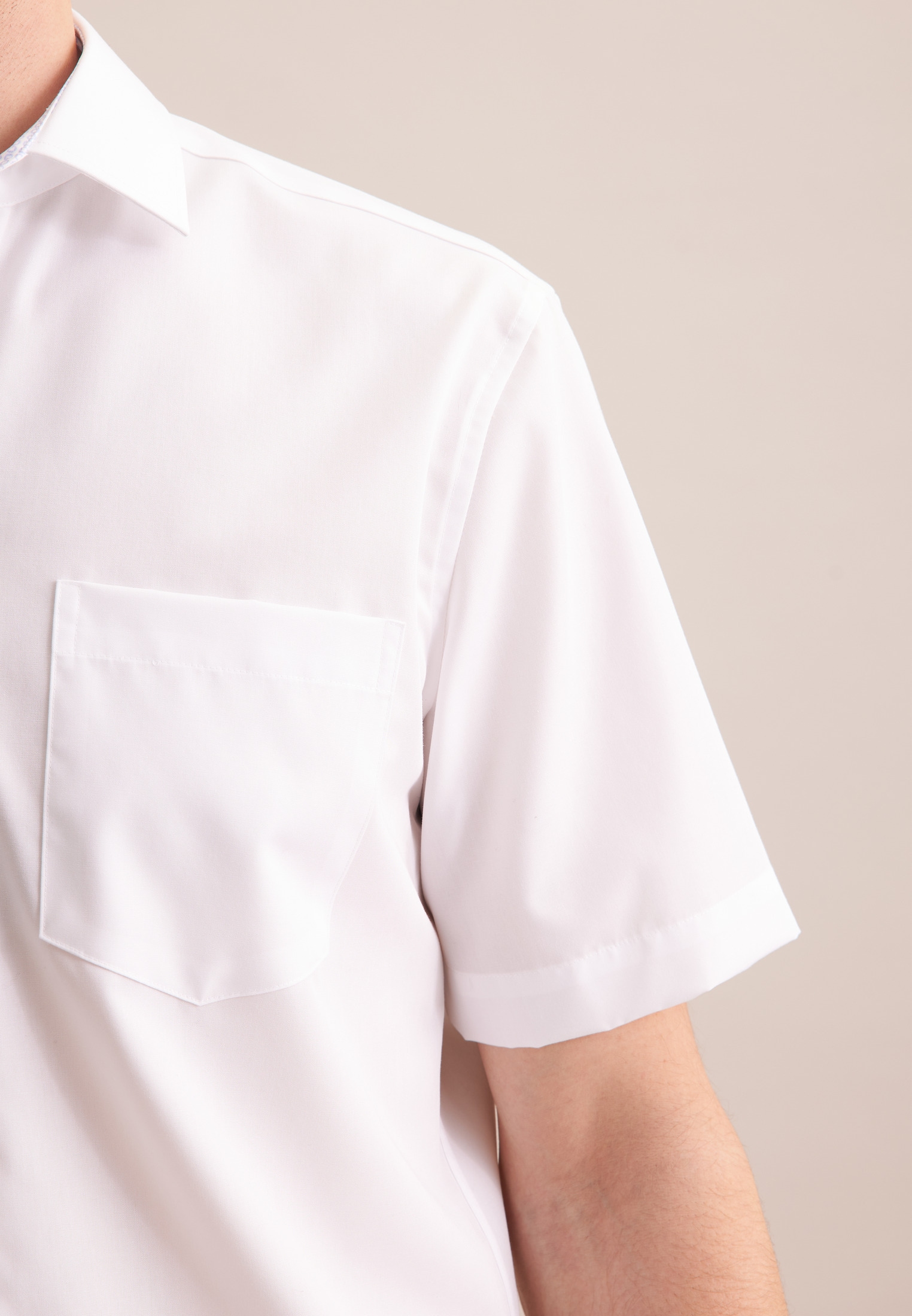 seidensticker Businesshemd »Regular« Regular 1/2 Kentkragen Uni