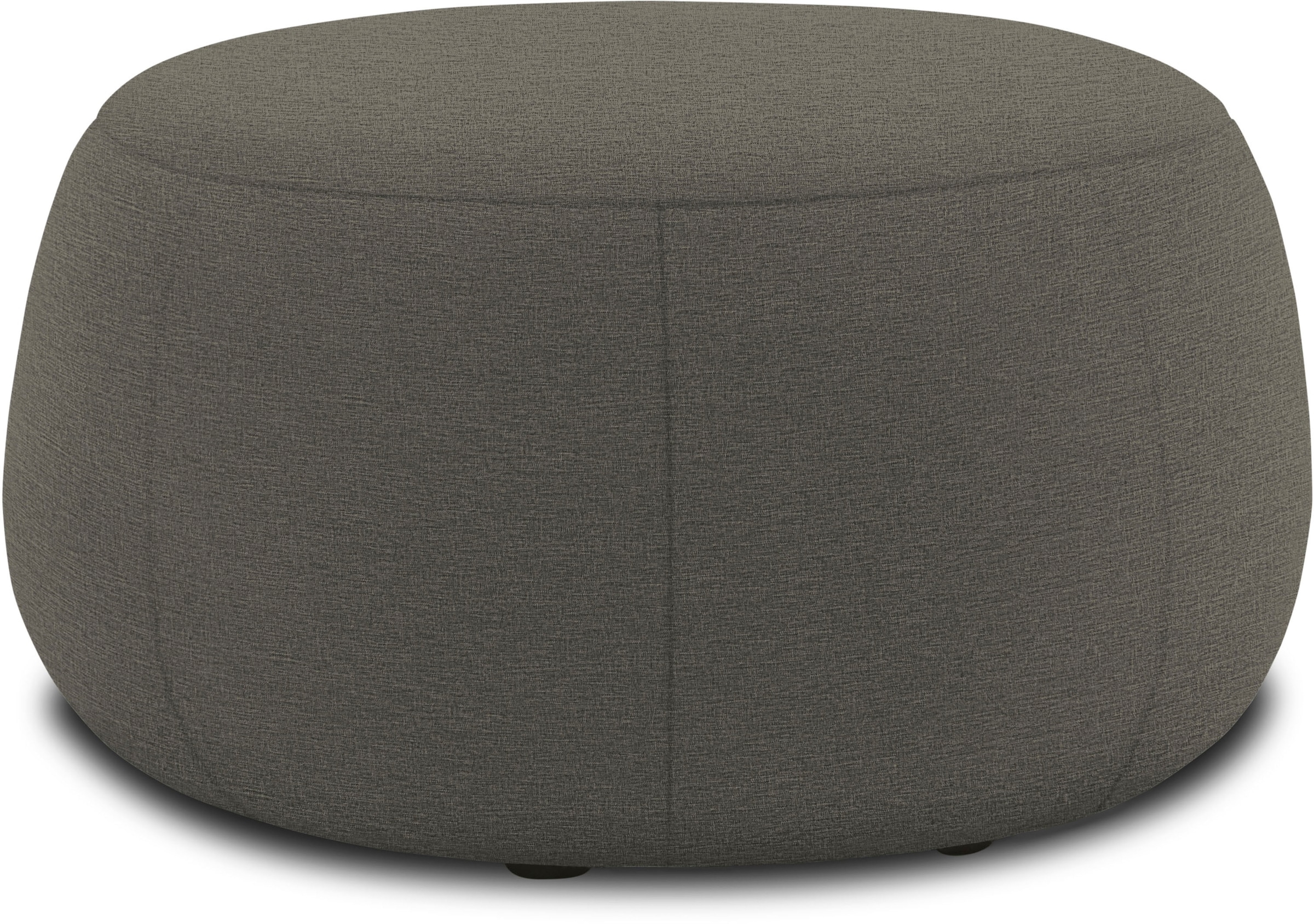 Image of DOMO collection Hocker "800012 elegant und zeitlos, Solitär, bequem, B/T 75/75cm" Hocker rund gepolstert