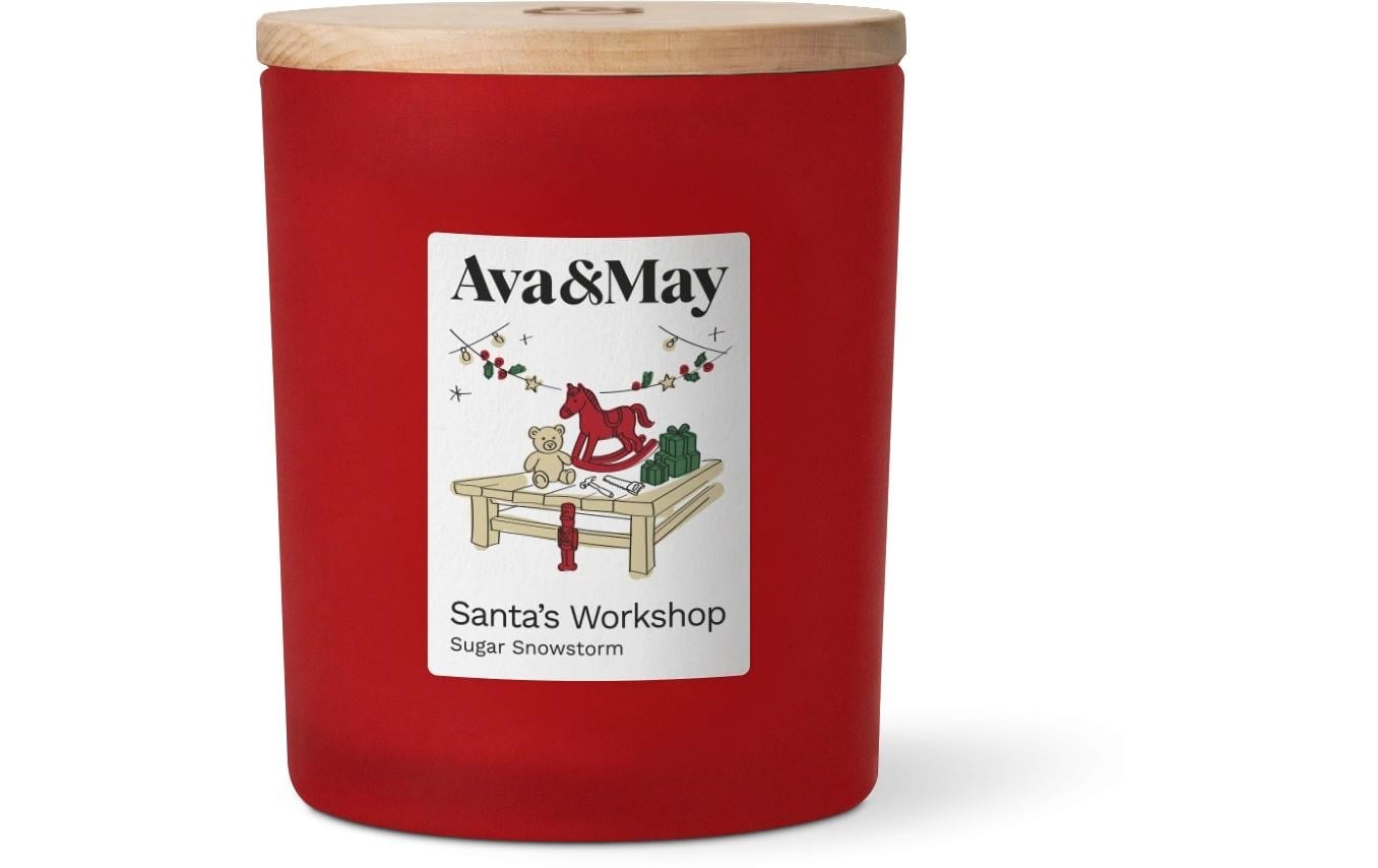 Image of AVA & MAY Duftkerze "Duftkerze Santas Workshop 220 g"
