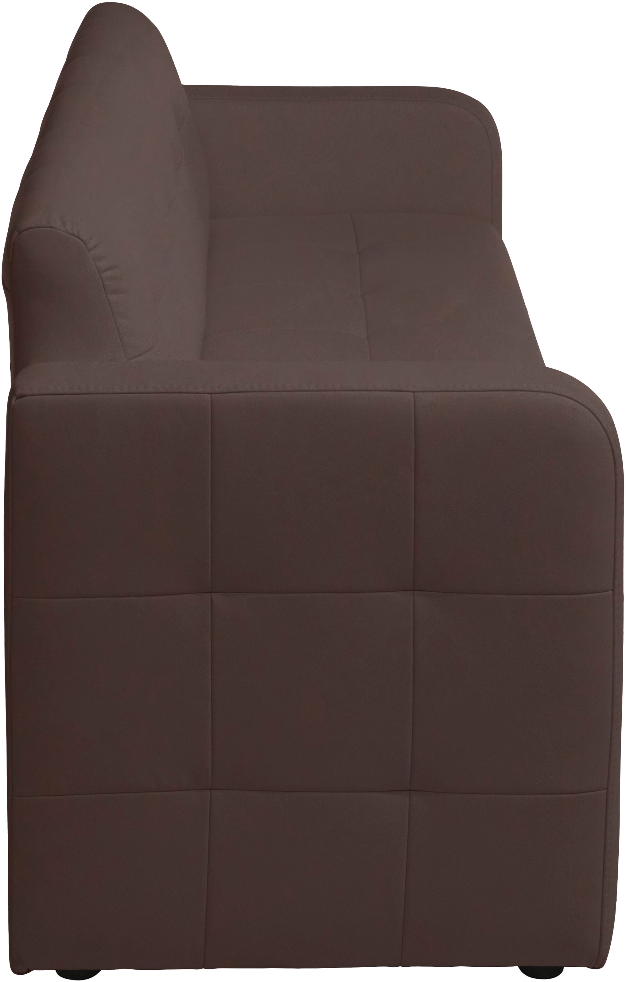 exxpo - sofa fashion Sitzbank »Barista Küchensofa, kompakte Stellmasse, Sitzhöhe 49cm«, mit Rückenlehne