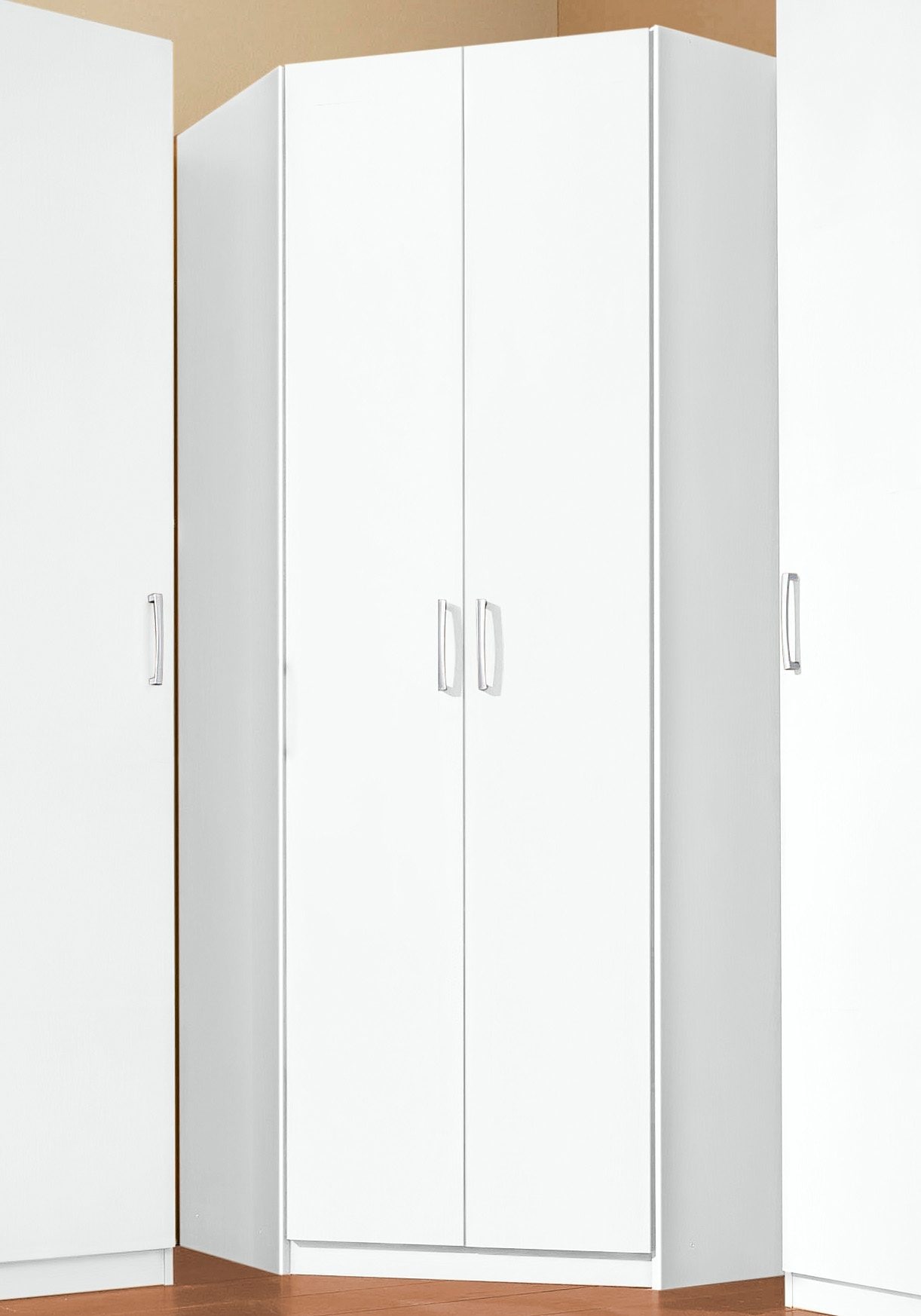 priess Eckkleiderschrank »Bilbao« mit 3 verschiedenen Fronten