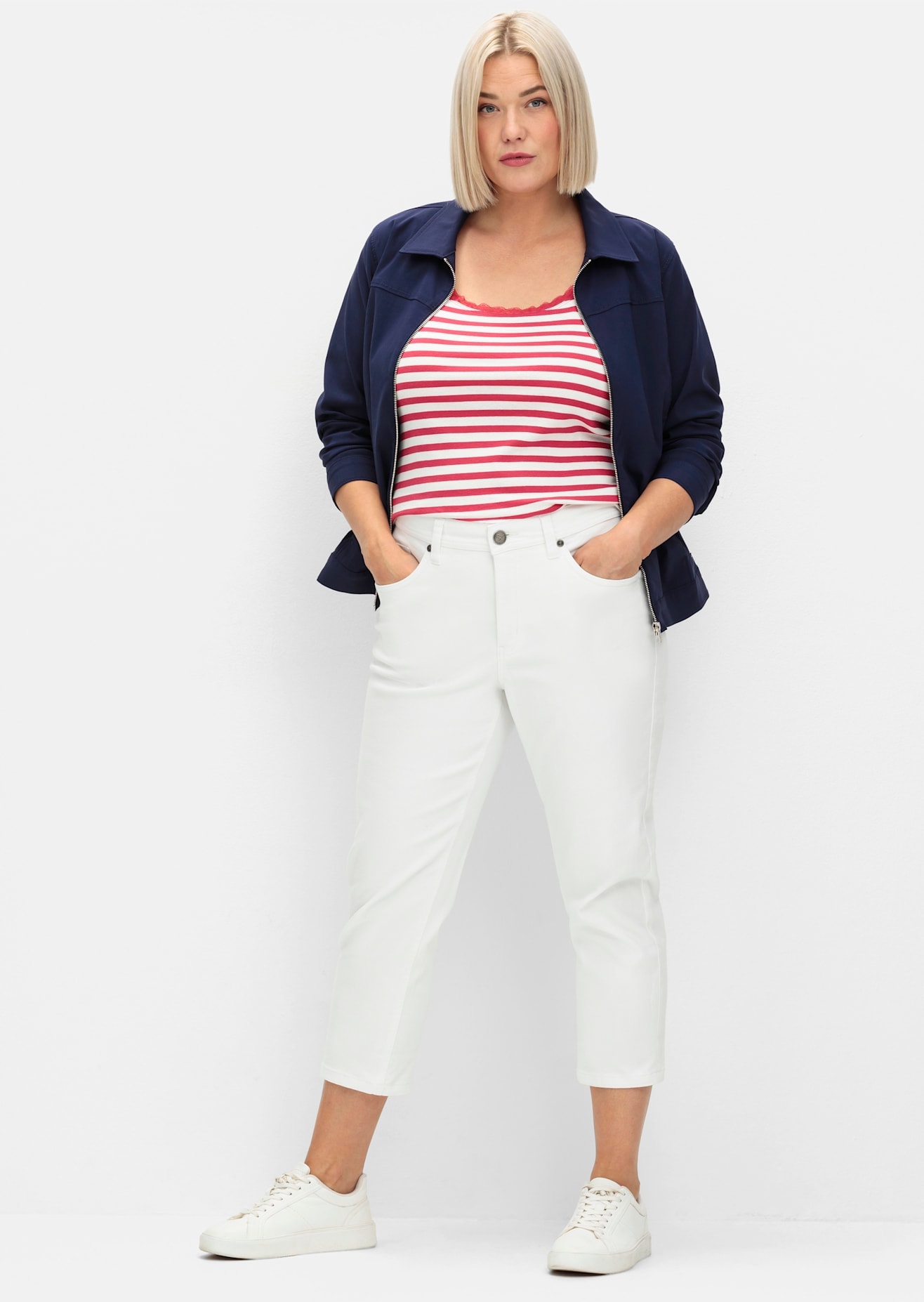 Sheego 7/8-Jeans, (1 tlg.)