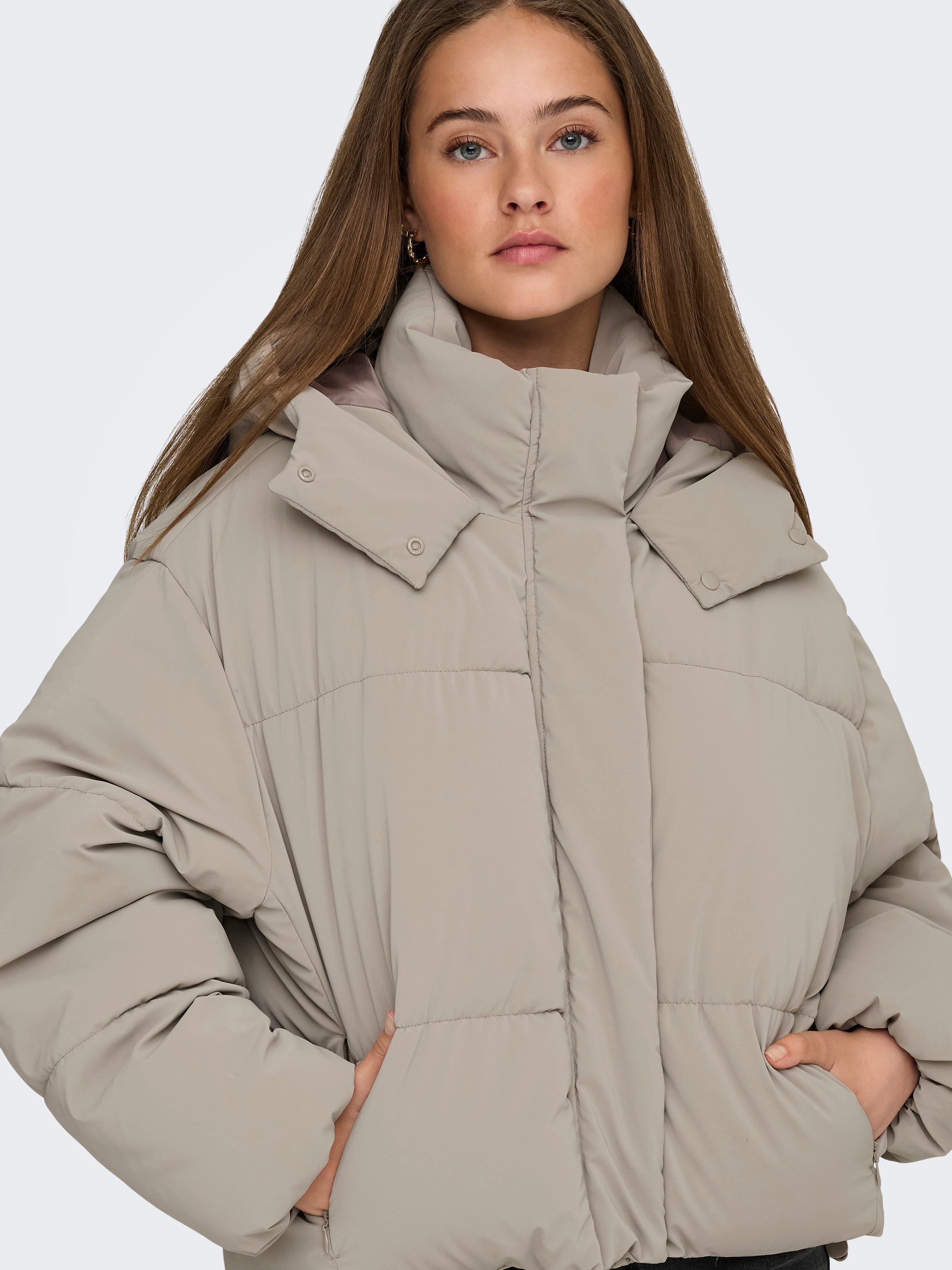 ONLY Veste matelassée »ONLDIXIE LIFE PUFFER JACKET CC OTW« mit Kapuze