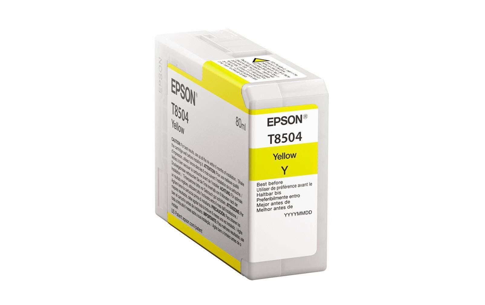 Image of Epson Tintenpatrone "C13T850400 Yellow"
