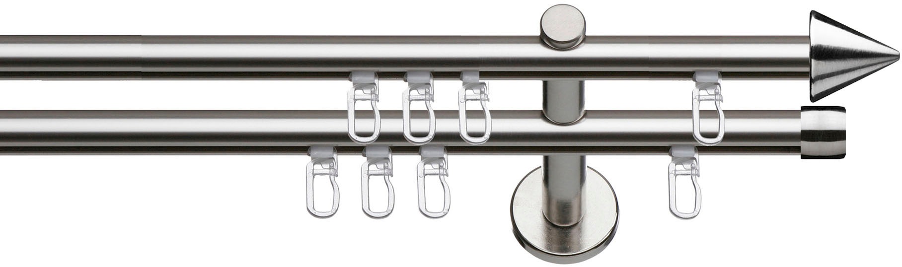 Image of indeko Gardinenstange »Calais«, 2 läufig-läufig, Fixmass bei Ackermann Versand Schweiz