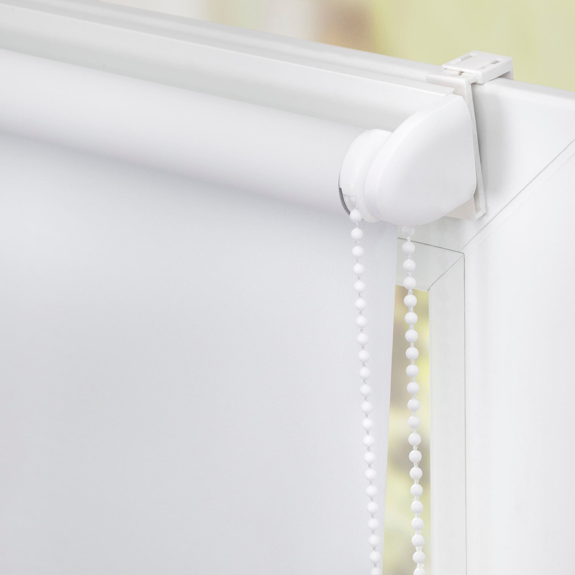 LICHTBLICK ORIGINAL Store à tirage latéral »Rollo Klemmfix, ohne Bohren, blickdicht, Limone - Gelb Grün« blickdicht freihängend